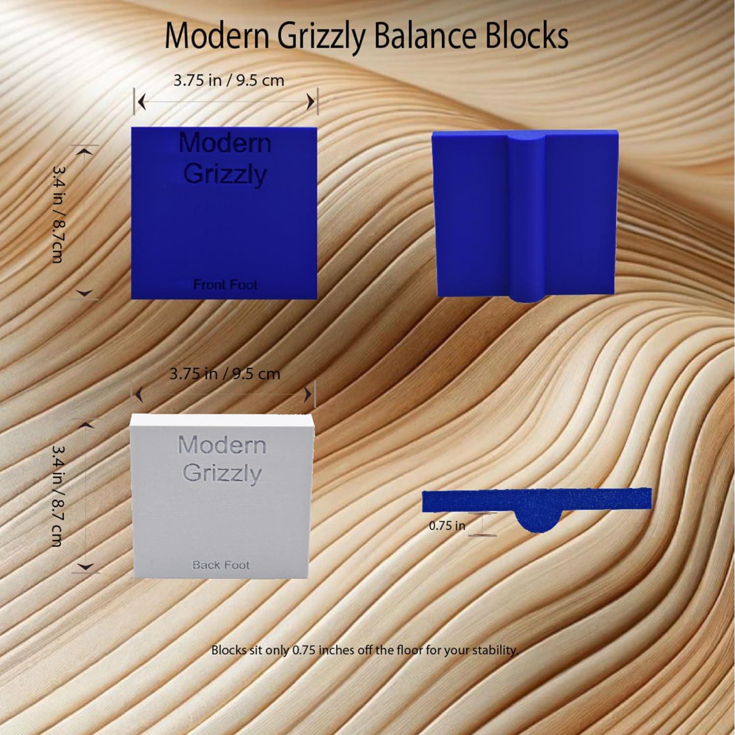 Ejercitador de Tobillo MODERN GRIZZLY Azul y Blanco 0.11kg