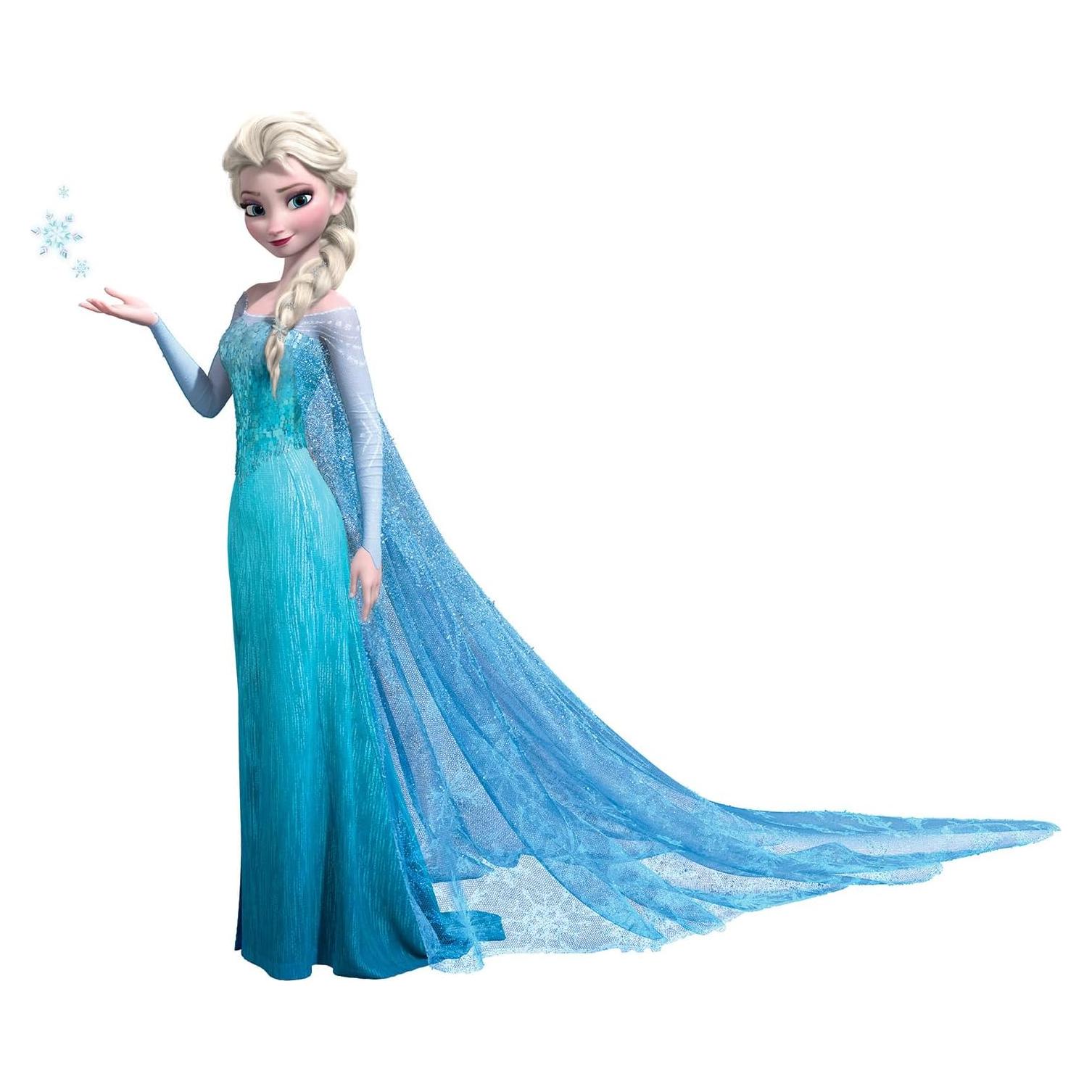 Calcomanías de Pared Gigante Disney Frozen Elsa 123x105cm