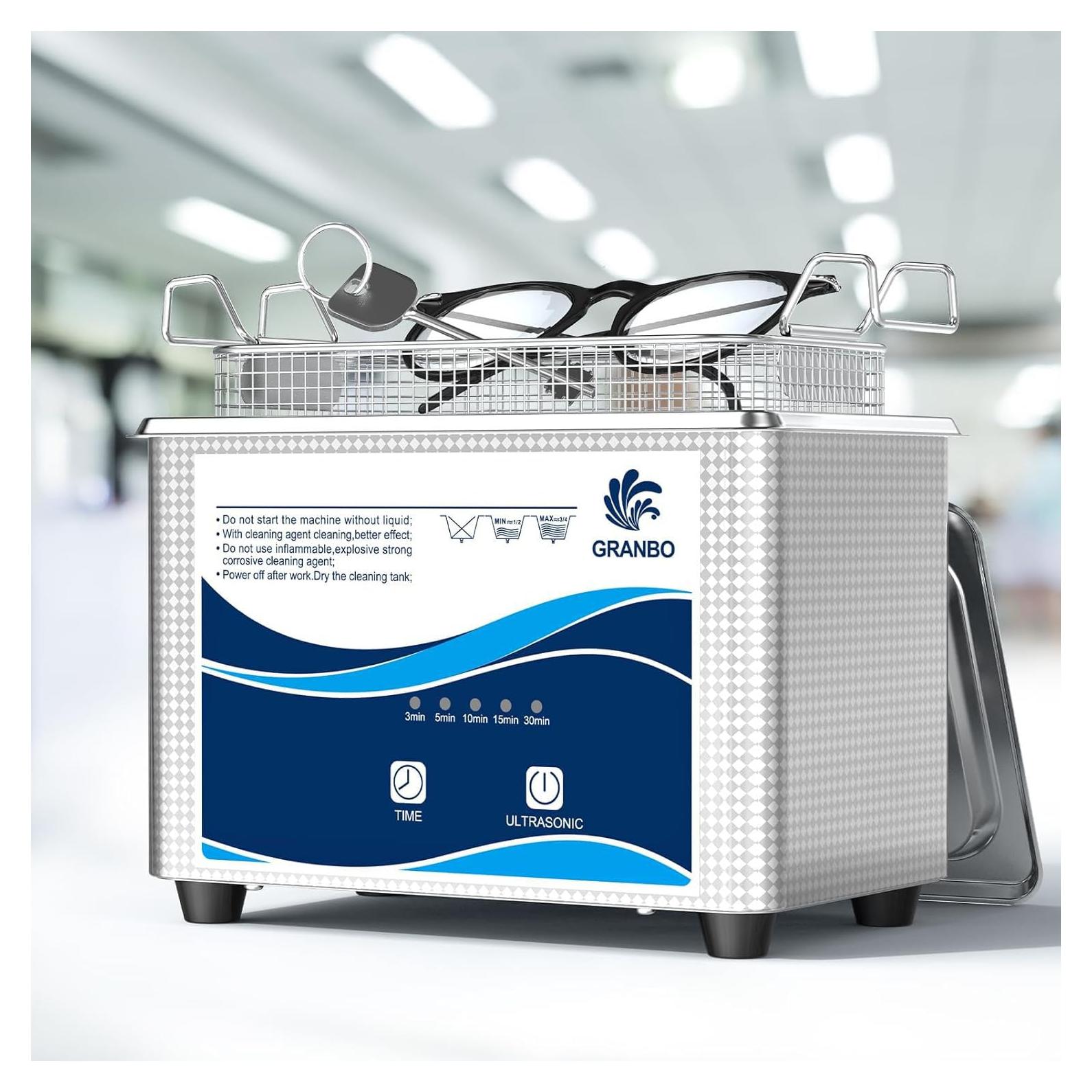 Máquina de Limpieza Ultrasónica 1L GRANBO 40kHz Digital
