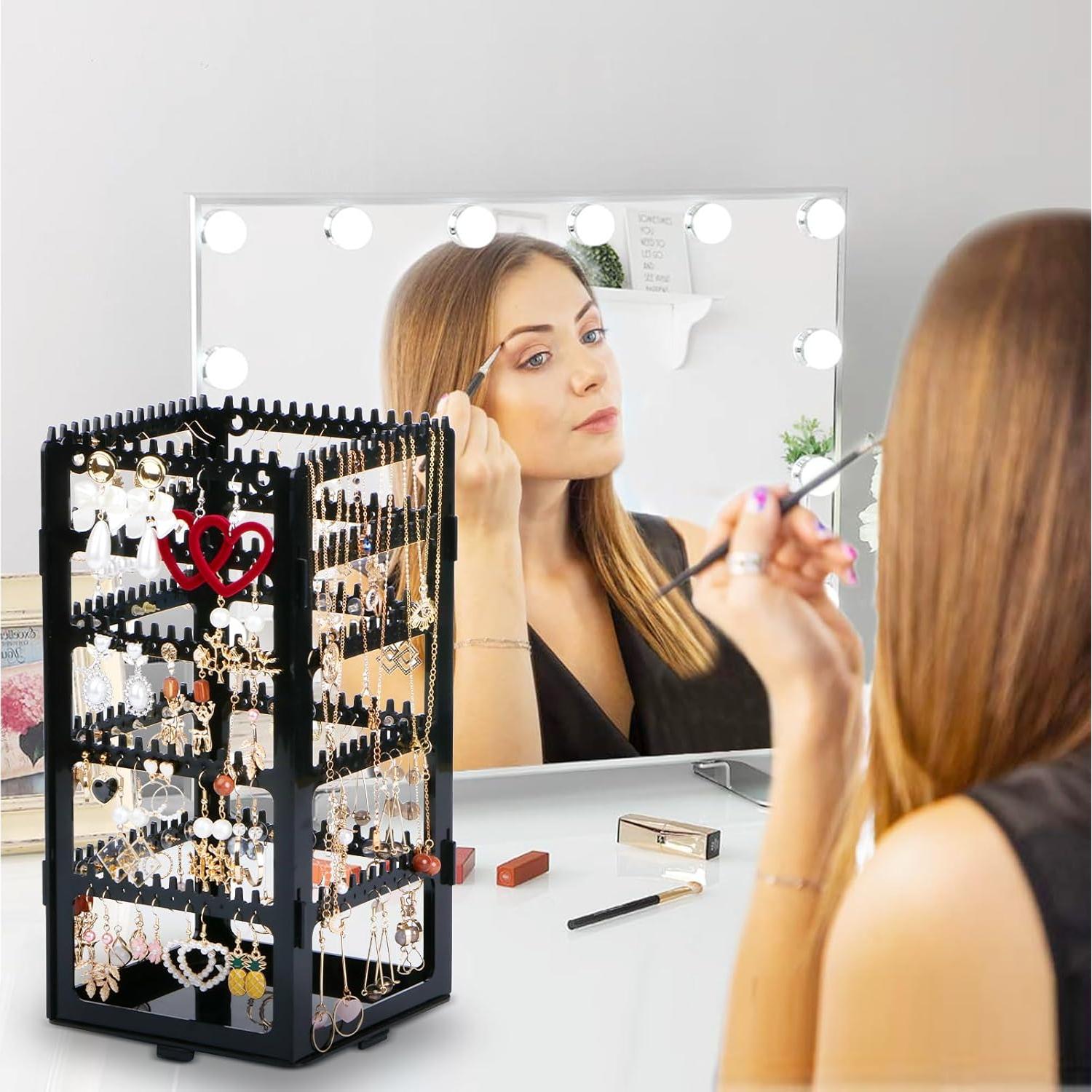 Soporte Organizador de Joyería 17Dec, 5 Niveles, 212 Agujeros