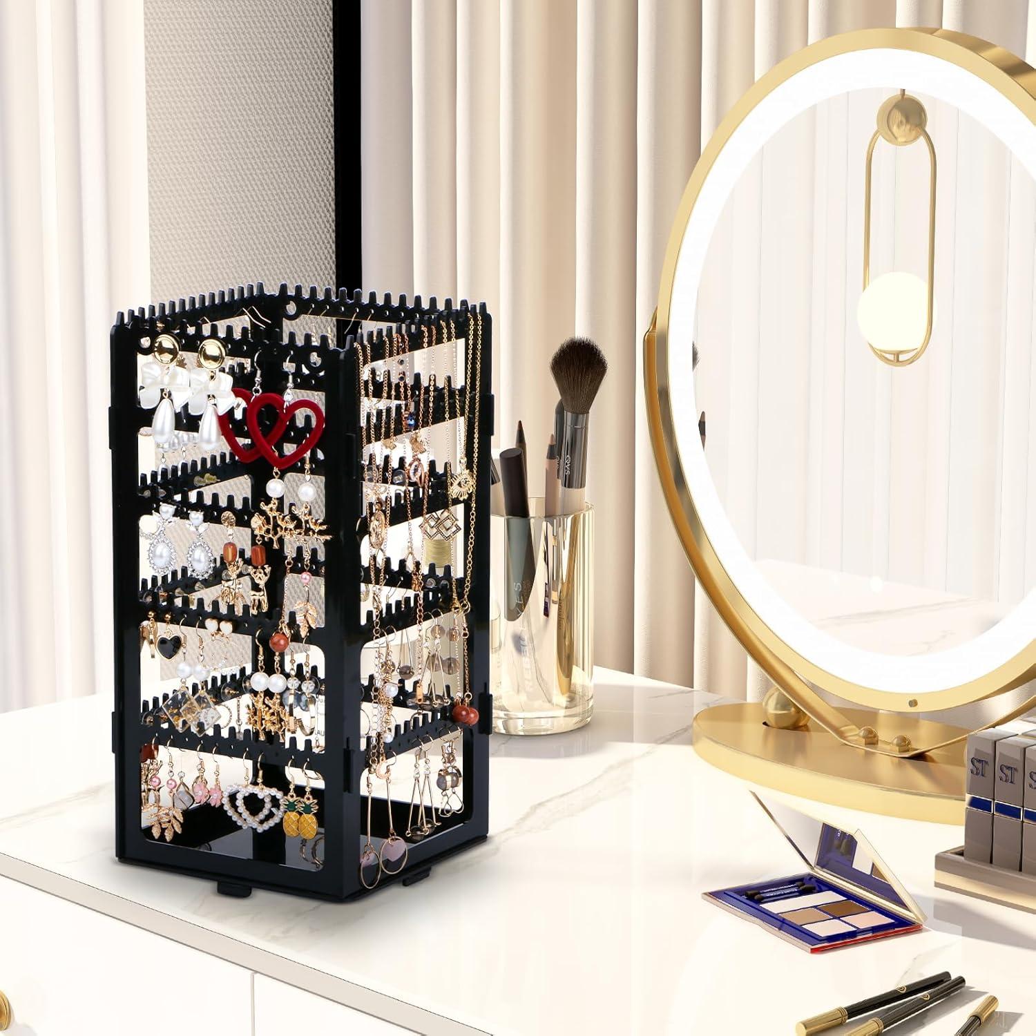 Soporte Organizador de Joyería 17Dec, 5 Niveles, 212 Agujeros