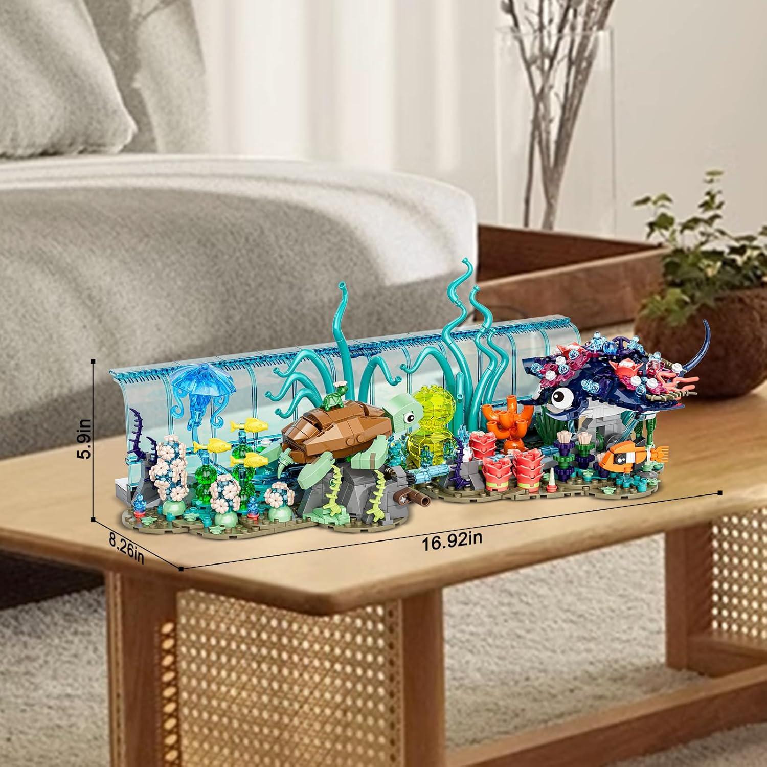 Juego de Bloques de Construcción Acuario QLT 958 Piezas