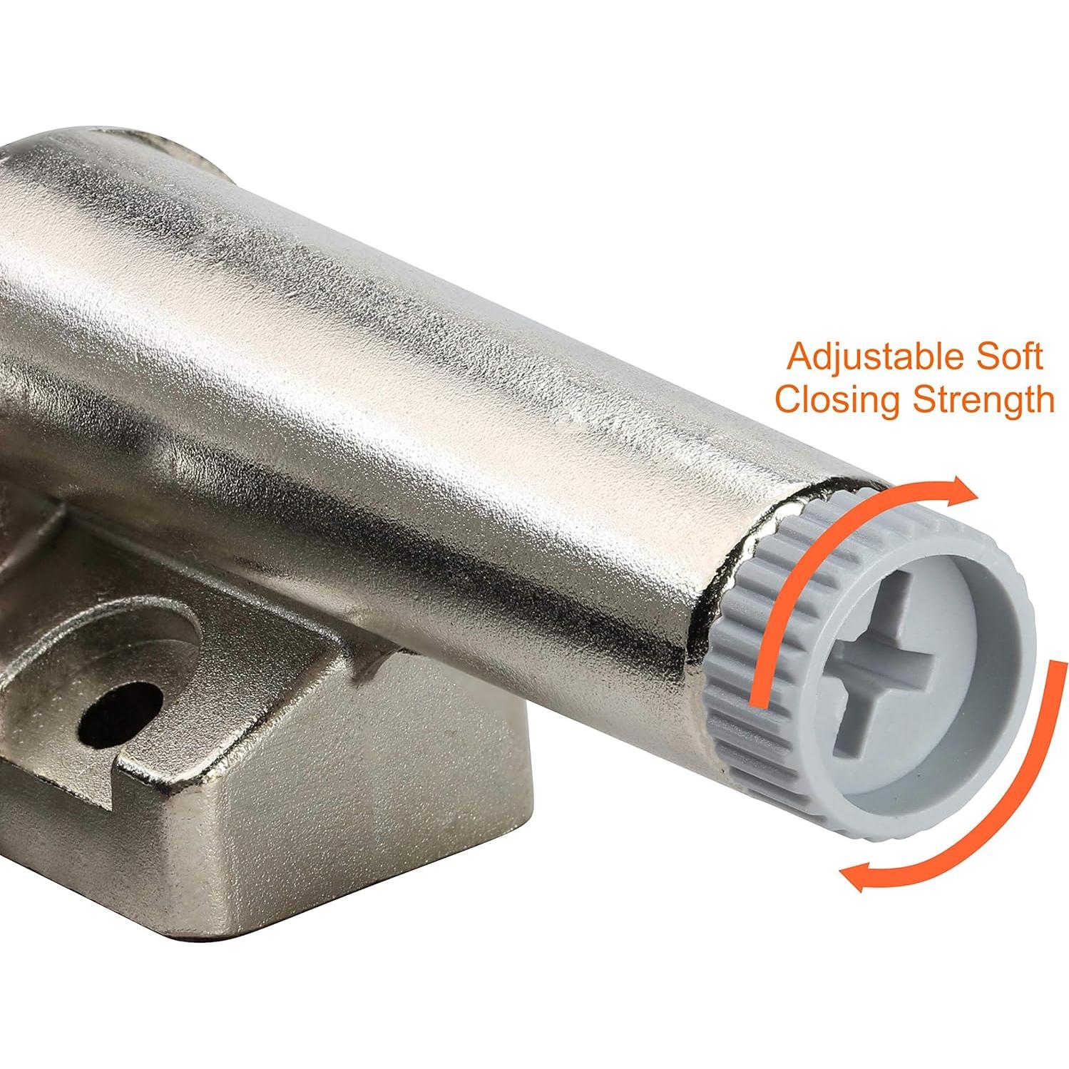 Cierre Suave para Puertas de Gabinete Rok SCD101 Metal Zinc