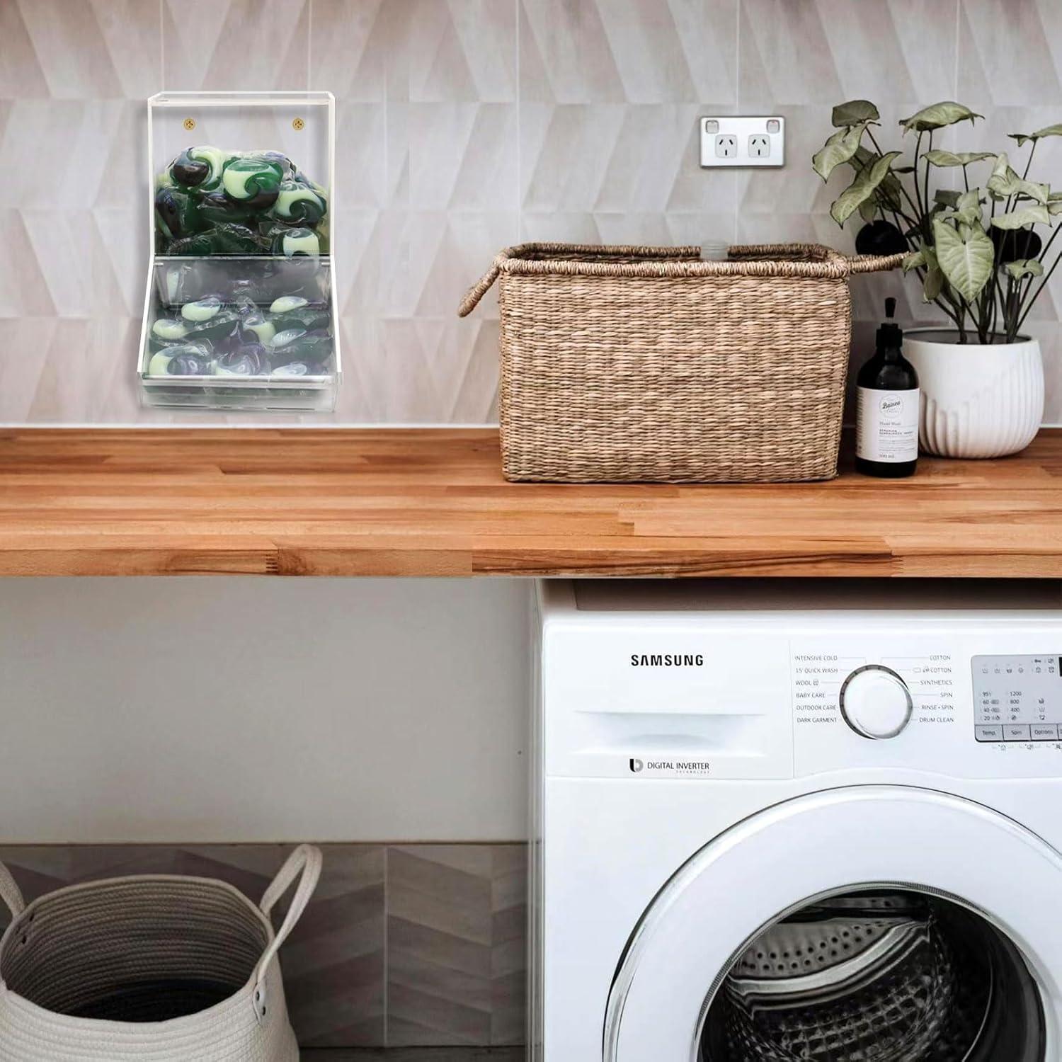 Dispensador Acrílico para Cápsulas de Lavandería Shonmogar 0.71kg