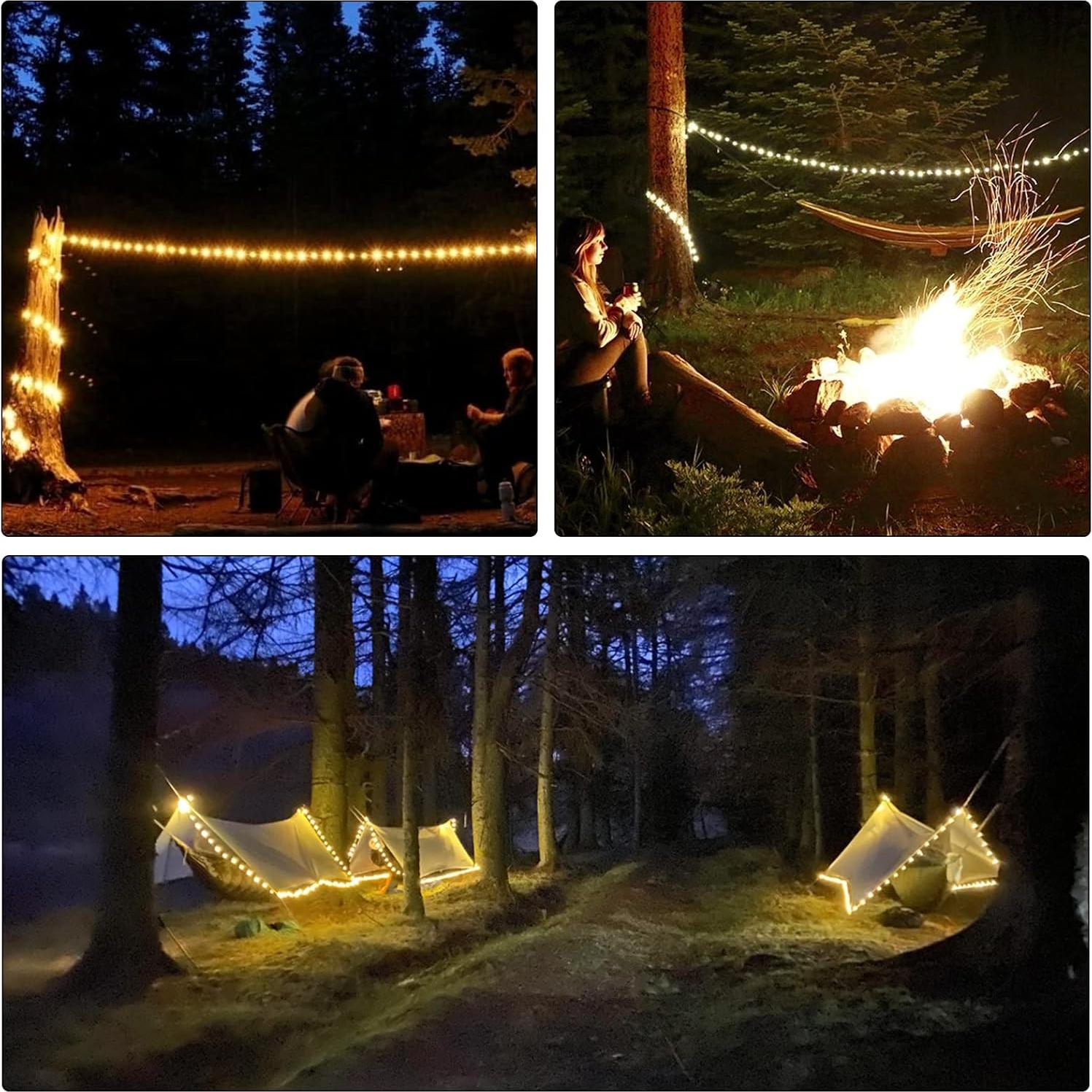 Luz de tira LED blanca cálida 5.0M Linstaine 300 LEDs USB