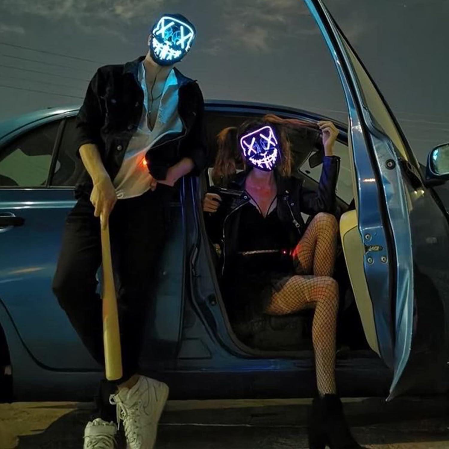 Cable de Neón EL 5m IMDCGYY Luz Flexible 3 Modos Decorativa