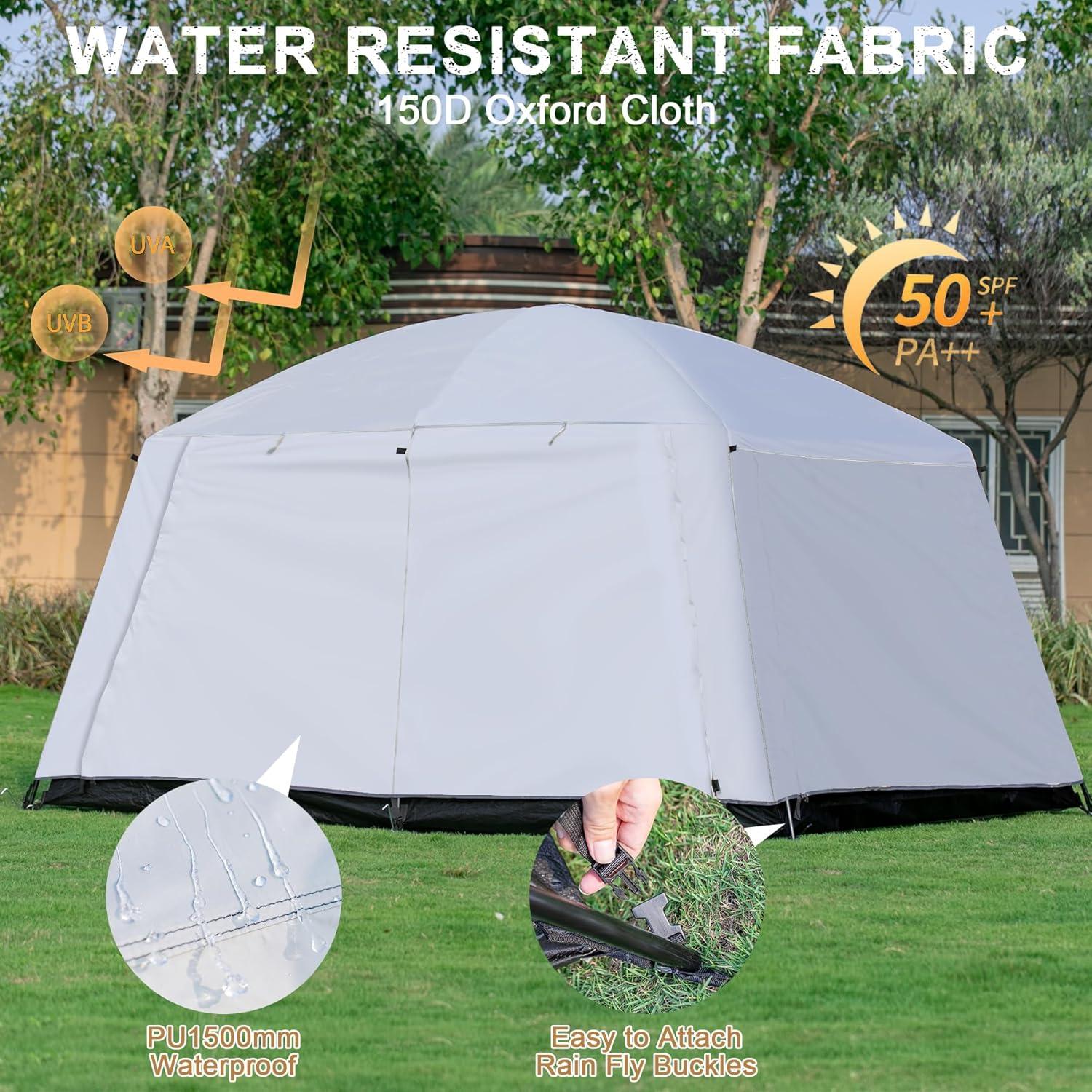 Carpa para 6 Personas Castle Unicorn Impermeable 3.15x2.10m