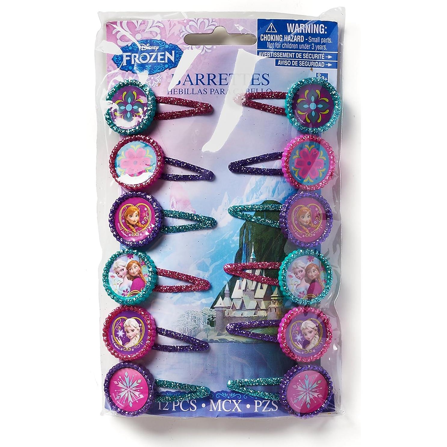 Clip para Cabello Disney Frozen 12 Piezas - Amscan