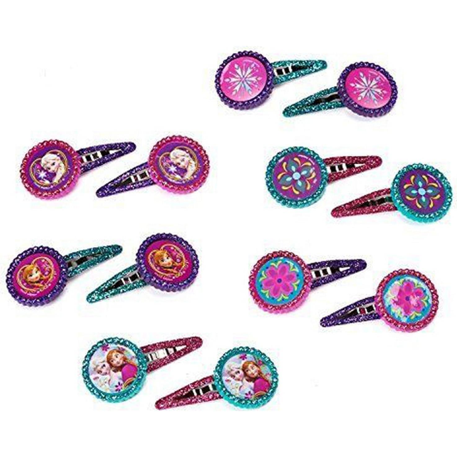 Clip para Cabello Disney Frozen 12 Piezas - Amscan