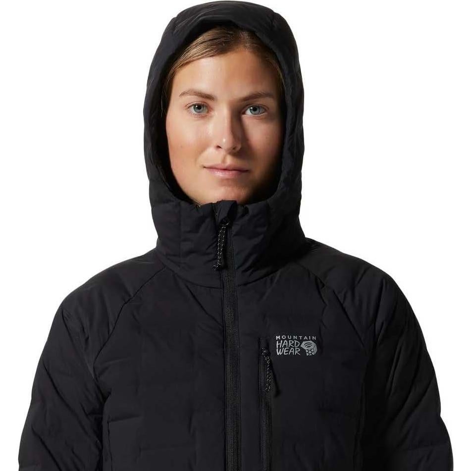 Chaqueta con Capucha StretchDown Mujer Mountain Hardwear Negro