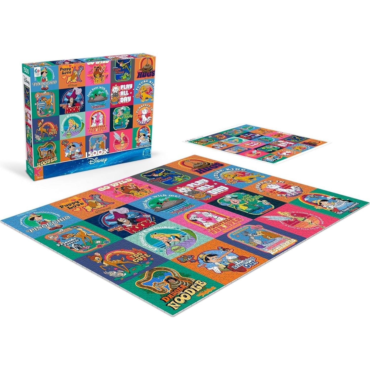 Rompecabezas Ceaco Disney 1500 Piezas 86x61 cm