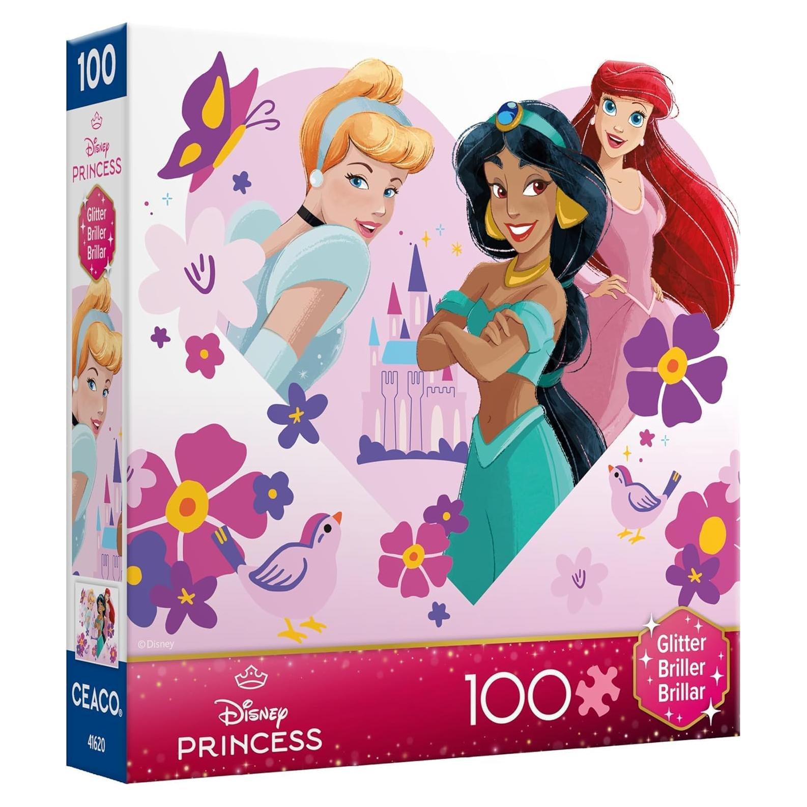 Rompecabezas Ceaco Disney Princesas 100 Piezas 38.1x27.9cm