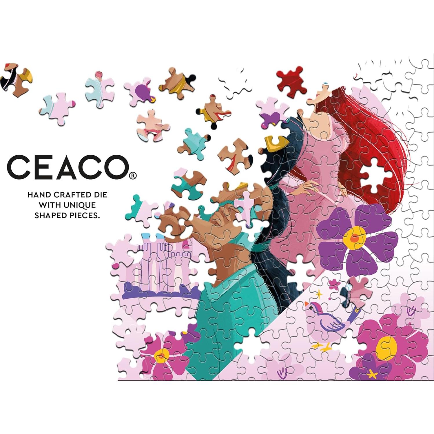 Rompecabezas Ceaco Disney Princesas 100 Piezas 38.1x27.9cm