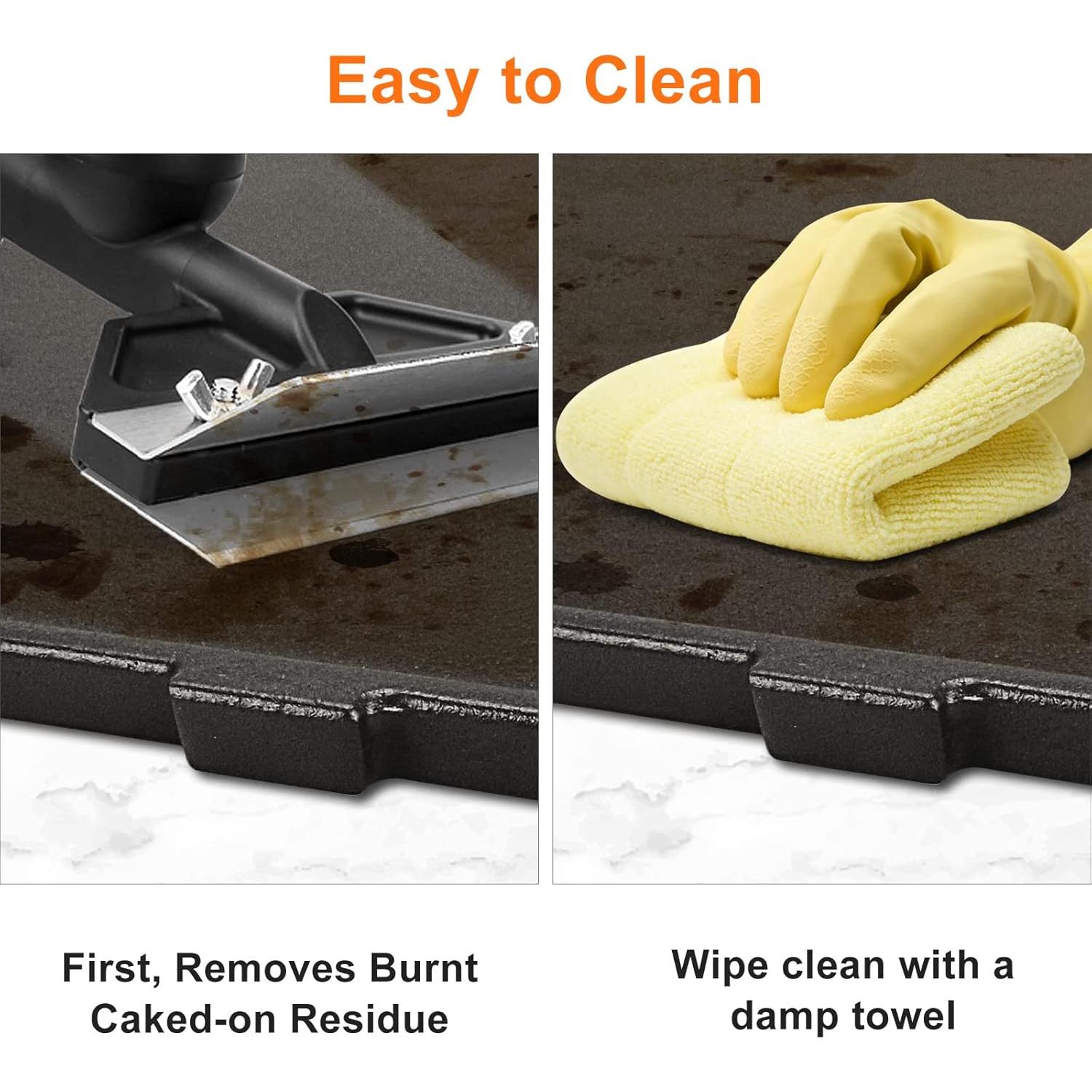 Plancha de Hierro Fundido Utheer para Parrillas Weber Q1200 32x21.8cm