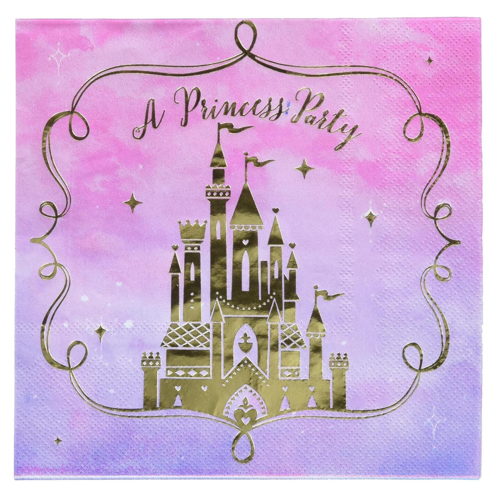 Servilletas de Almuerzo Disney Princesa Multicolor 16 Pzas 16.5 cm