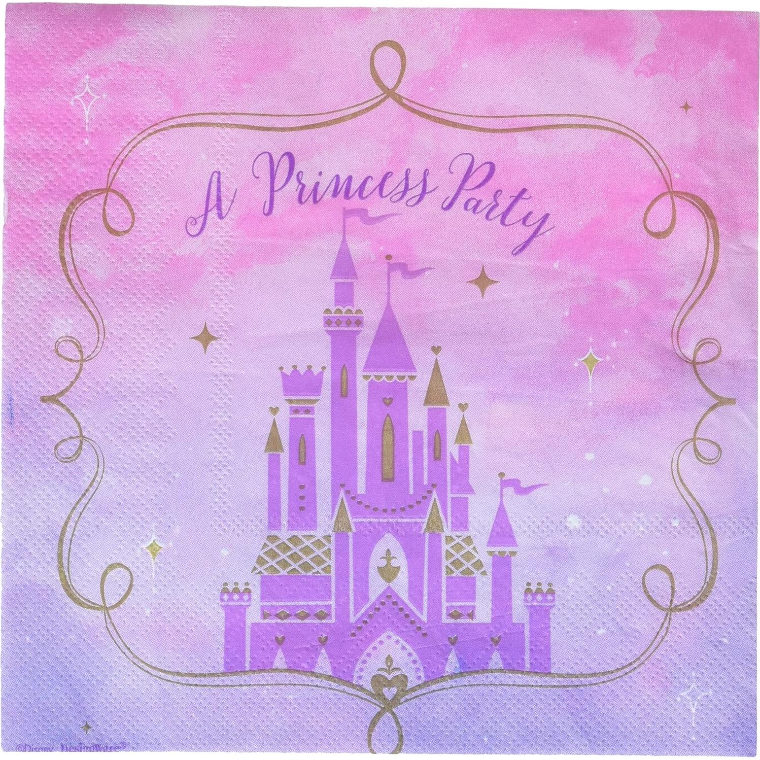 Servilletas de Almuerzo Disney Princesa Multicolor 16 Pzas 16.5 cm