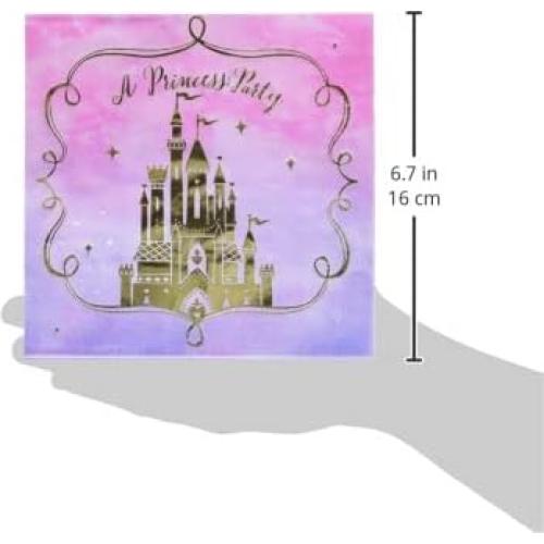 Servilletas de Almuerzo Disney Princesa Multicolor 16 Pzas 16.5 cm