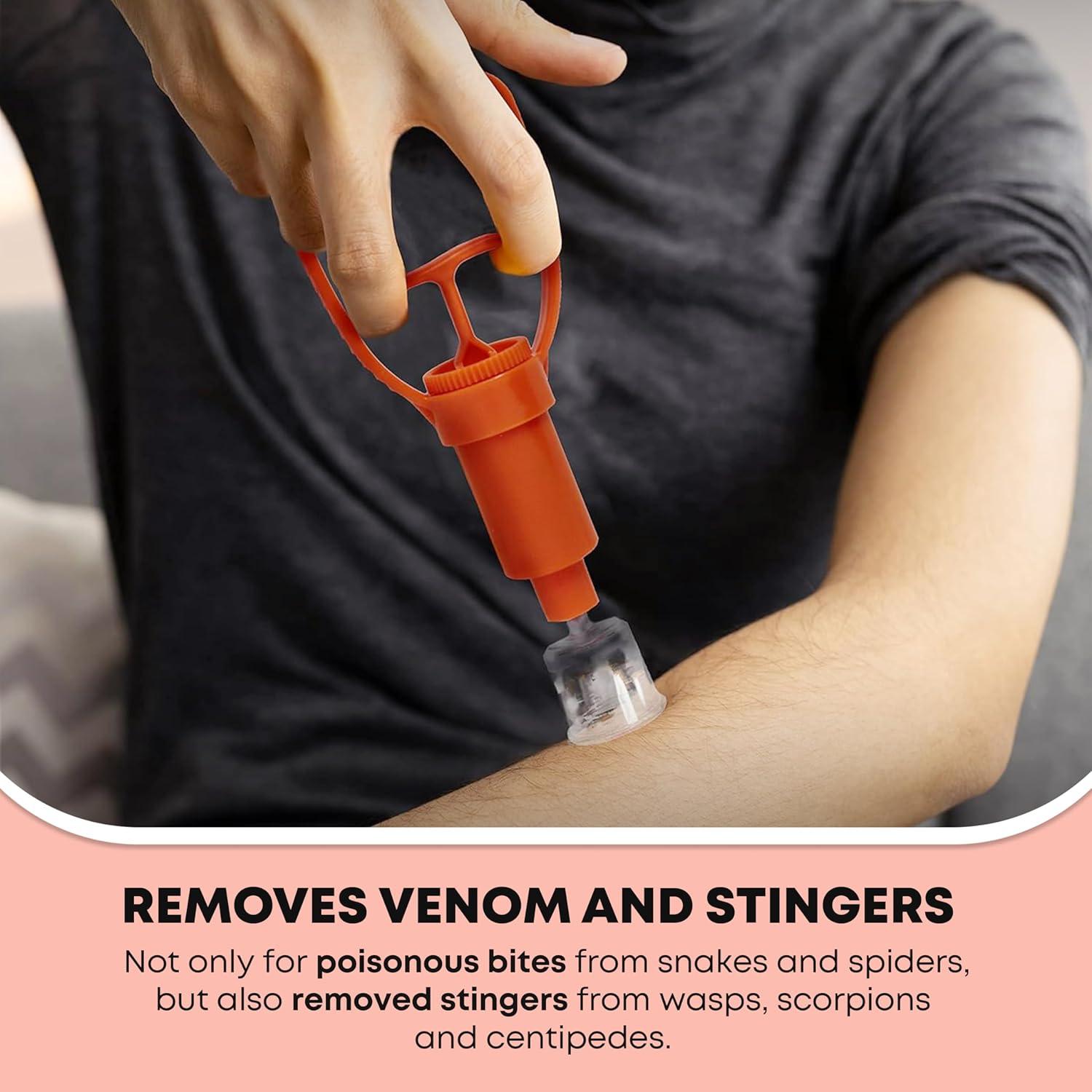 Kit Extractor de Veneno Ever Ready para Mordeduras y Picaduras