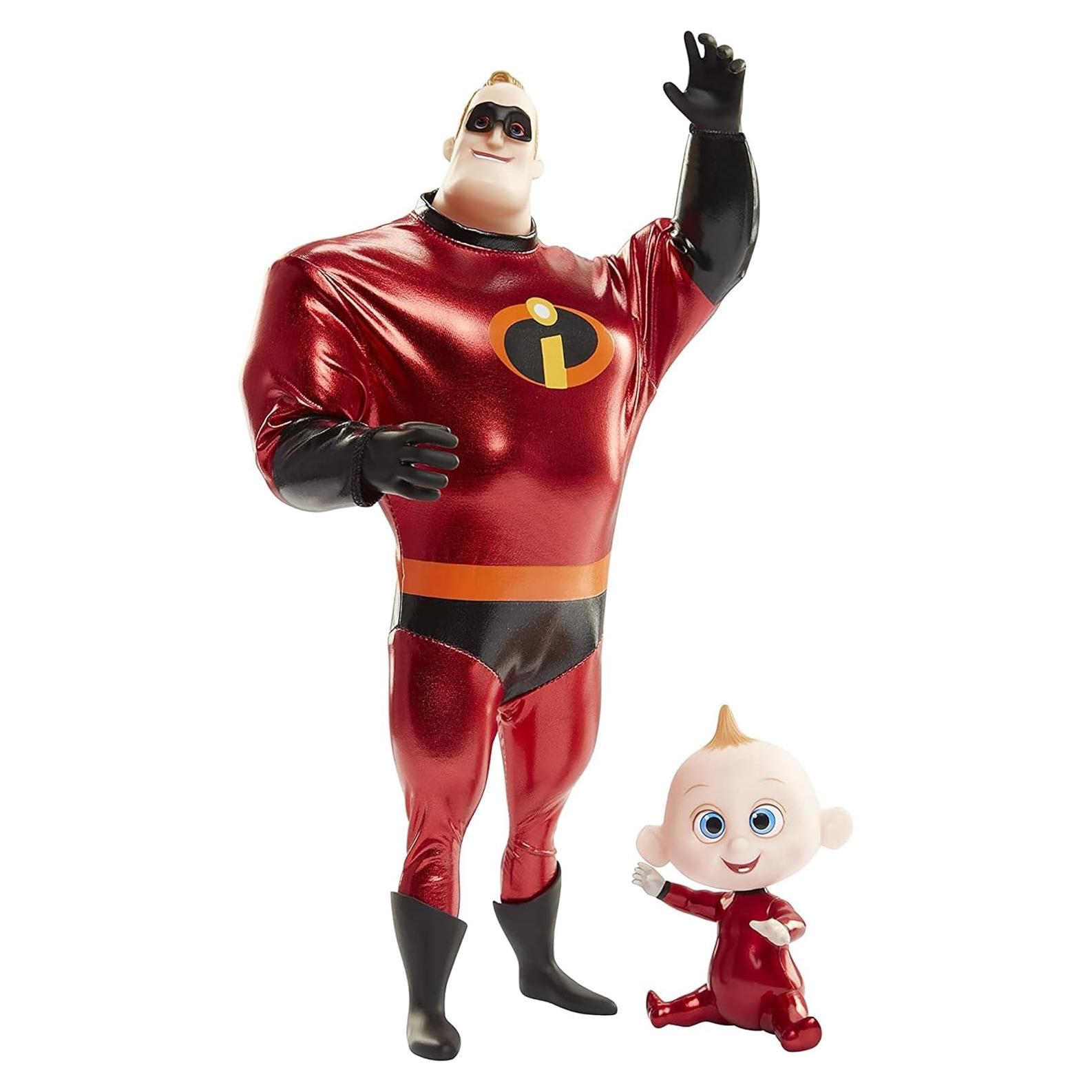 Figuras de Acción Mr. Increíble y Jack-Jack Jakks Pacific