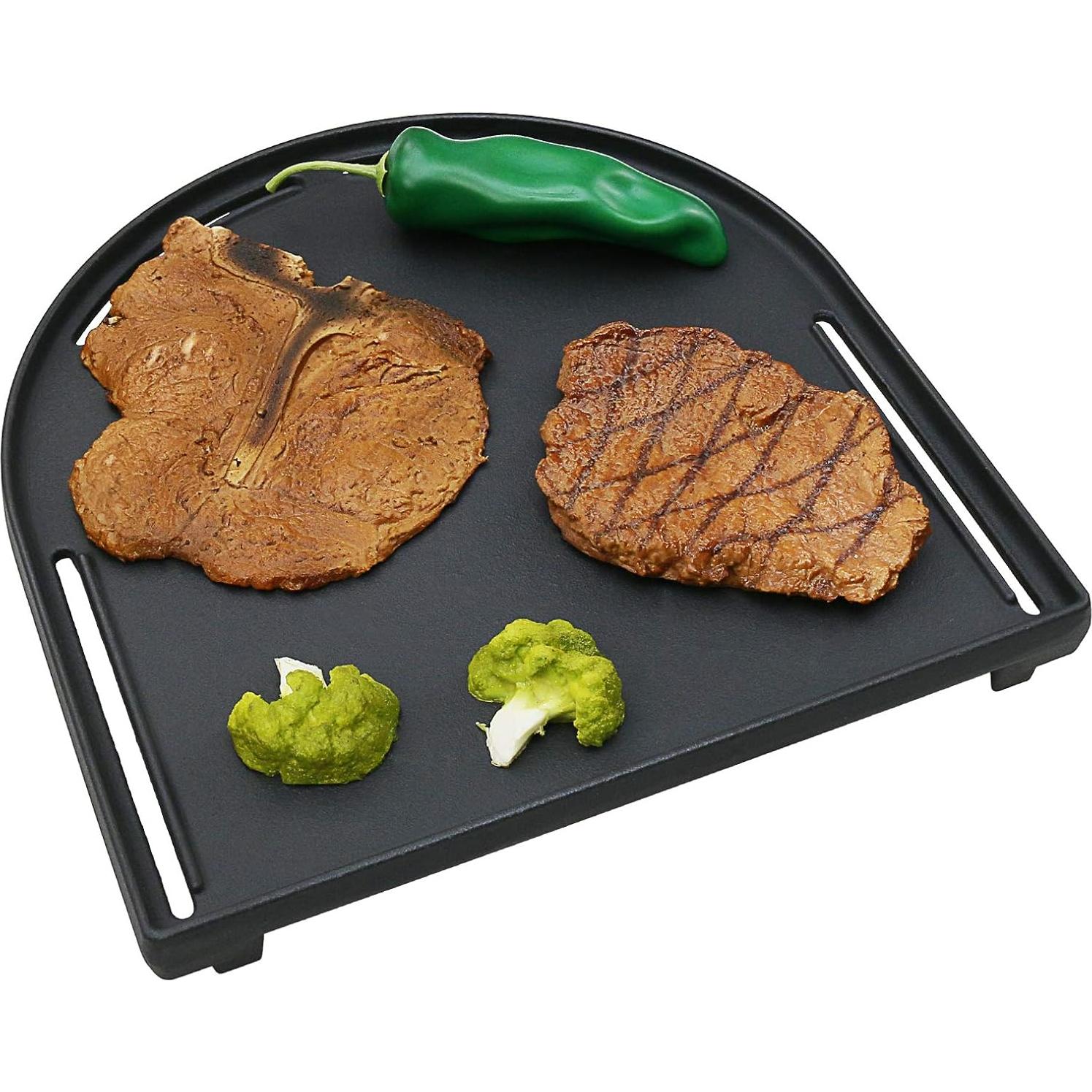 Plancha de Hierro Fundido Uniflasy para Parrillas Coleman 33x31.5cm