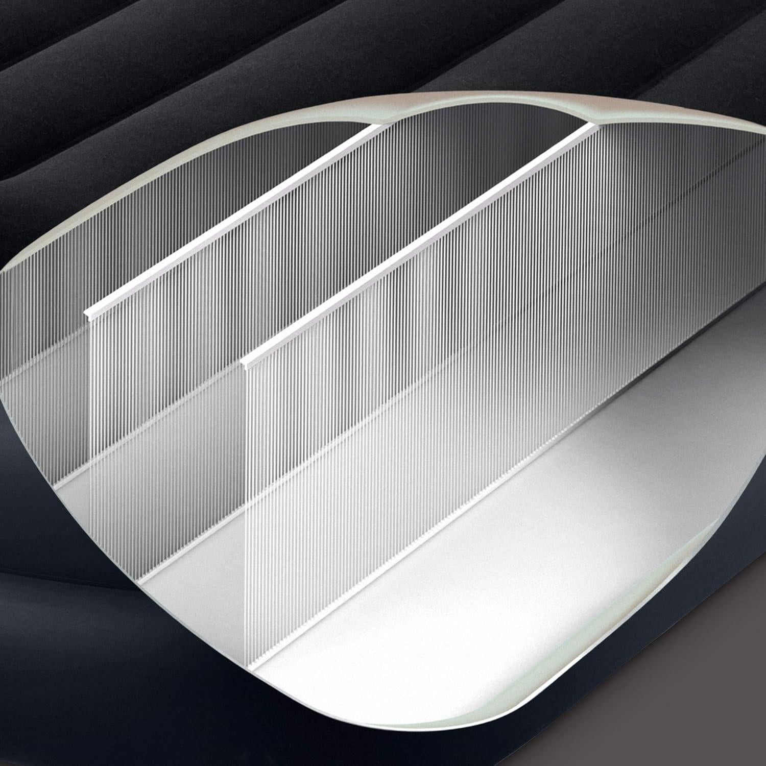 Colchón Inflable Elevado INTEX Individual con Bomba y Almohada