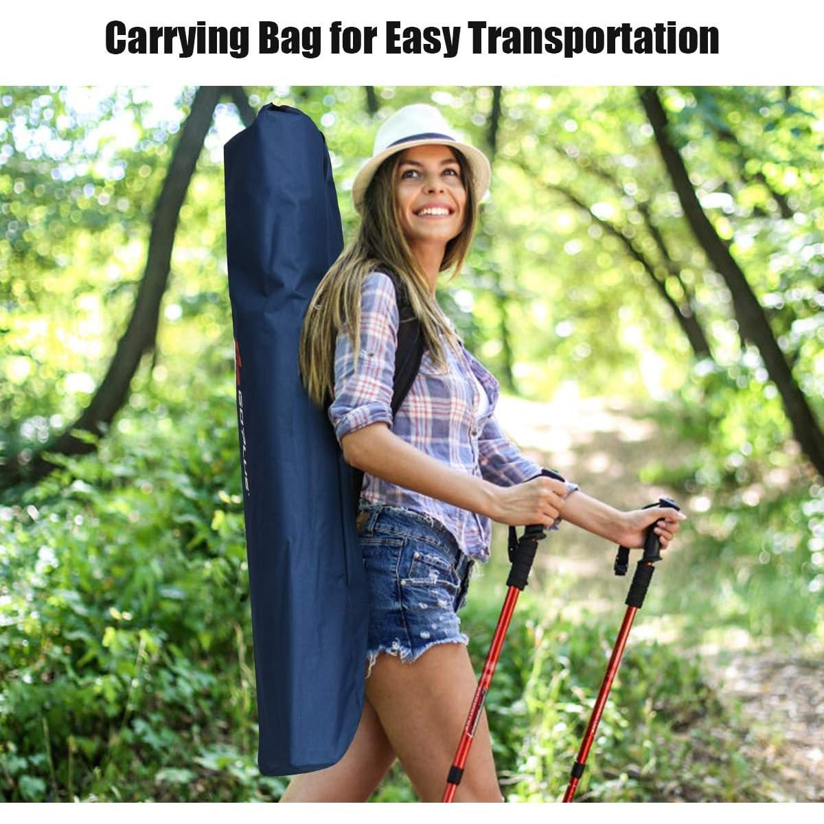 GYMAX Folding Camping Cot, Heavy Duty Portable Military Cot with Oxford Fabric, Foldable Camping Bed for Outdoor Camping Hunting Indoor Office Nap