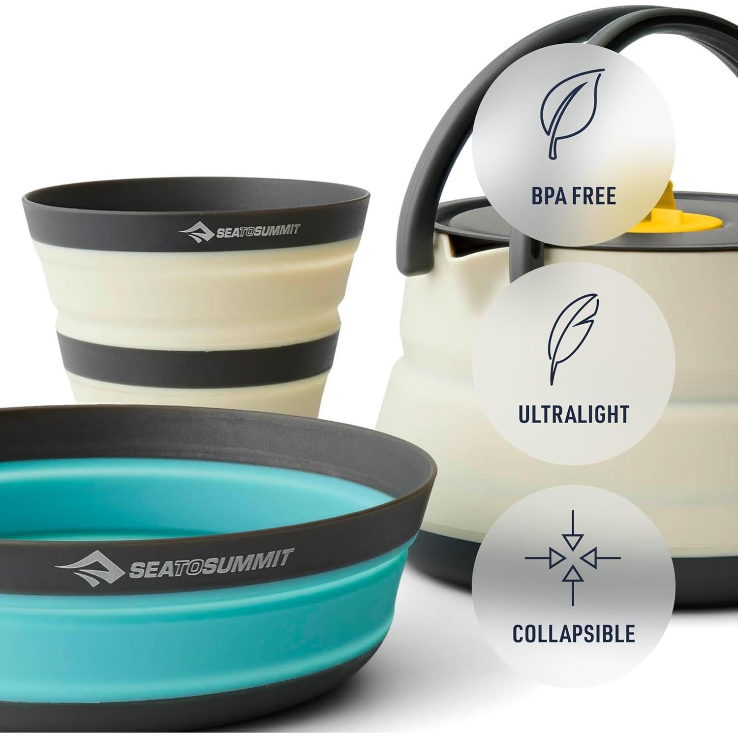 Sea to Summit Frontier Ultralight Collapsible Kettle Cook Set