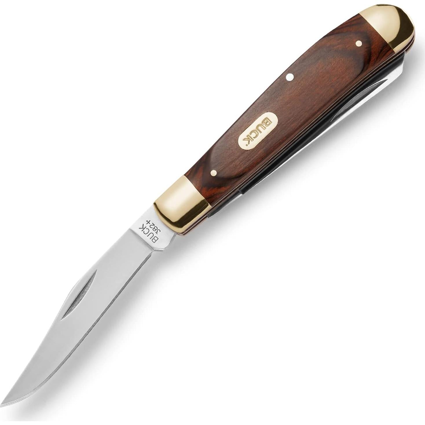 Cuchillo de bolsillo Buck Knives 382 Trapper 2 hojas 8.9 cm