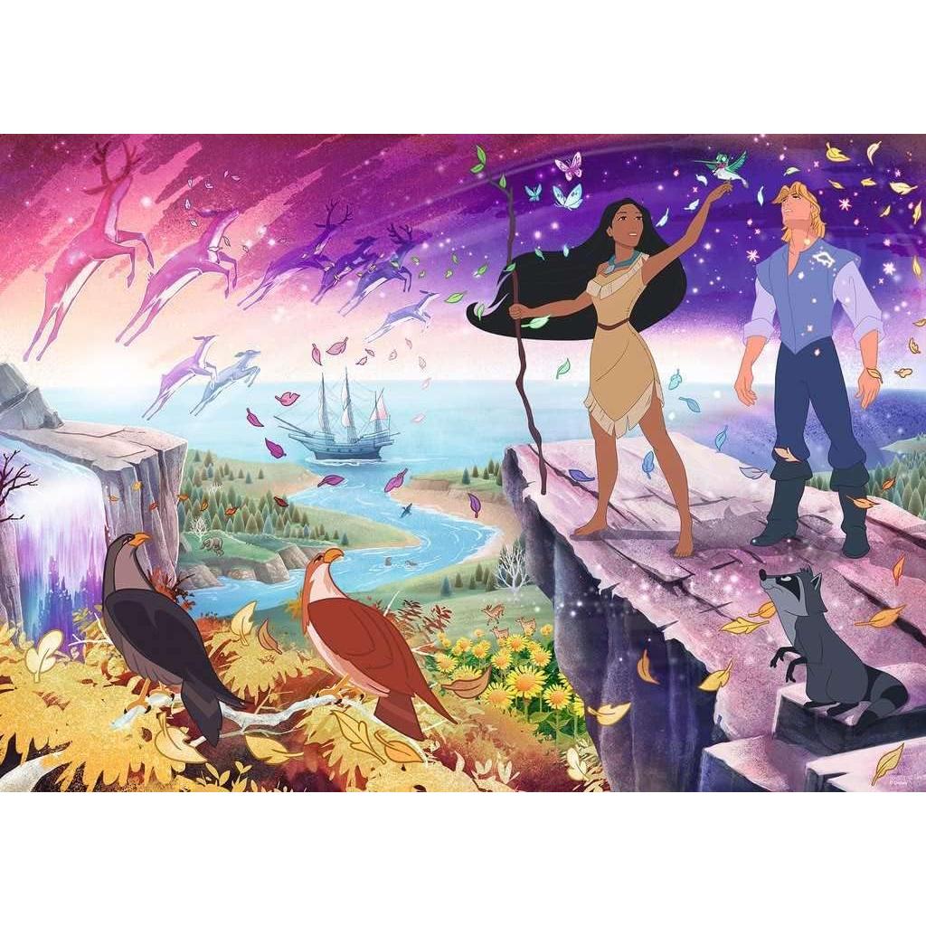 Rompecabezas Ravensburger 17290 Pocahontas 1000 Piezas 70x50cm