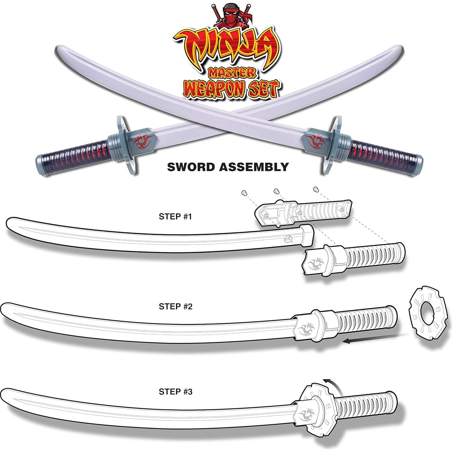 Juego de Disfraz Ninja 6 Piezas Kangaroo para Niños