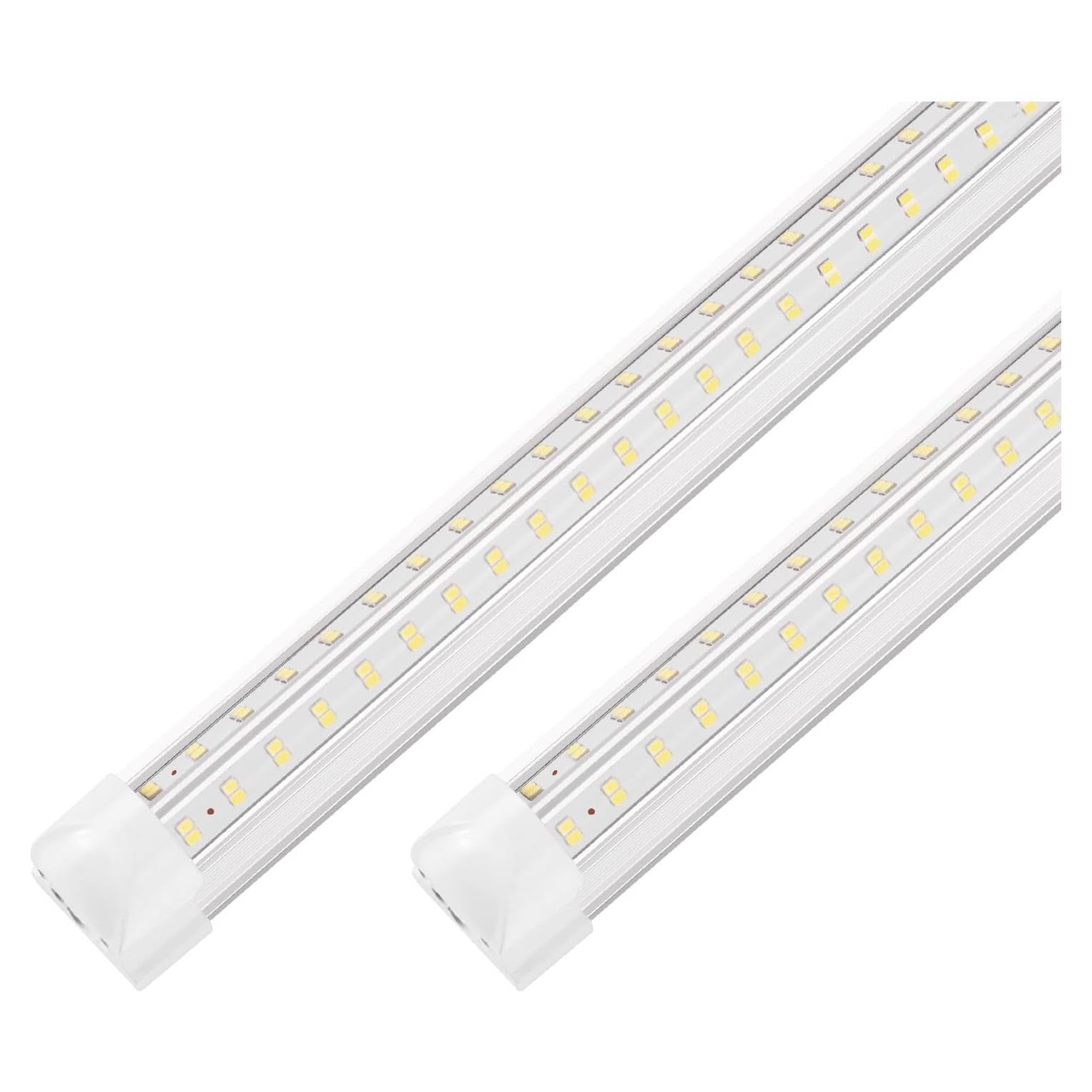 Luces de Taller LED XLNYUUI 4FT 50W 7000LM 2-Pack