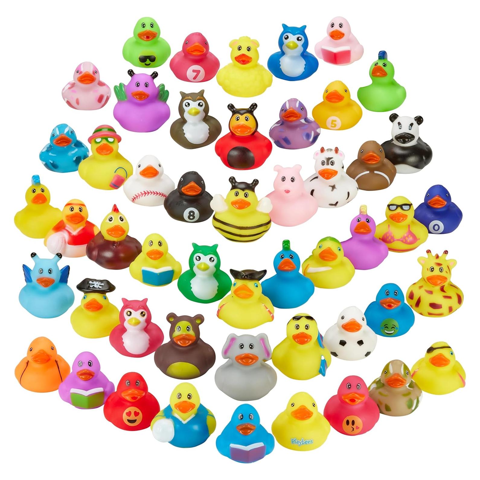 Juego de Patitos de Goma Variados Better Basics - 25 Unidades