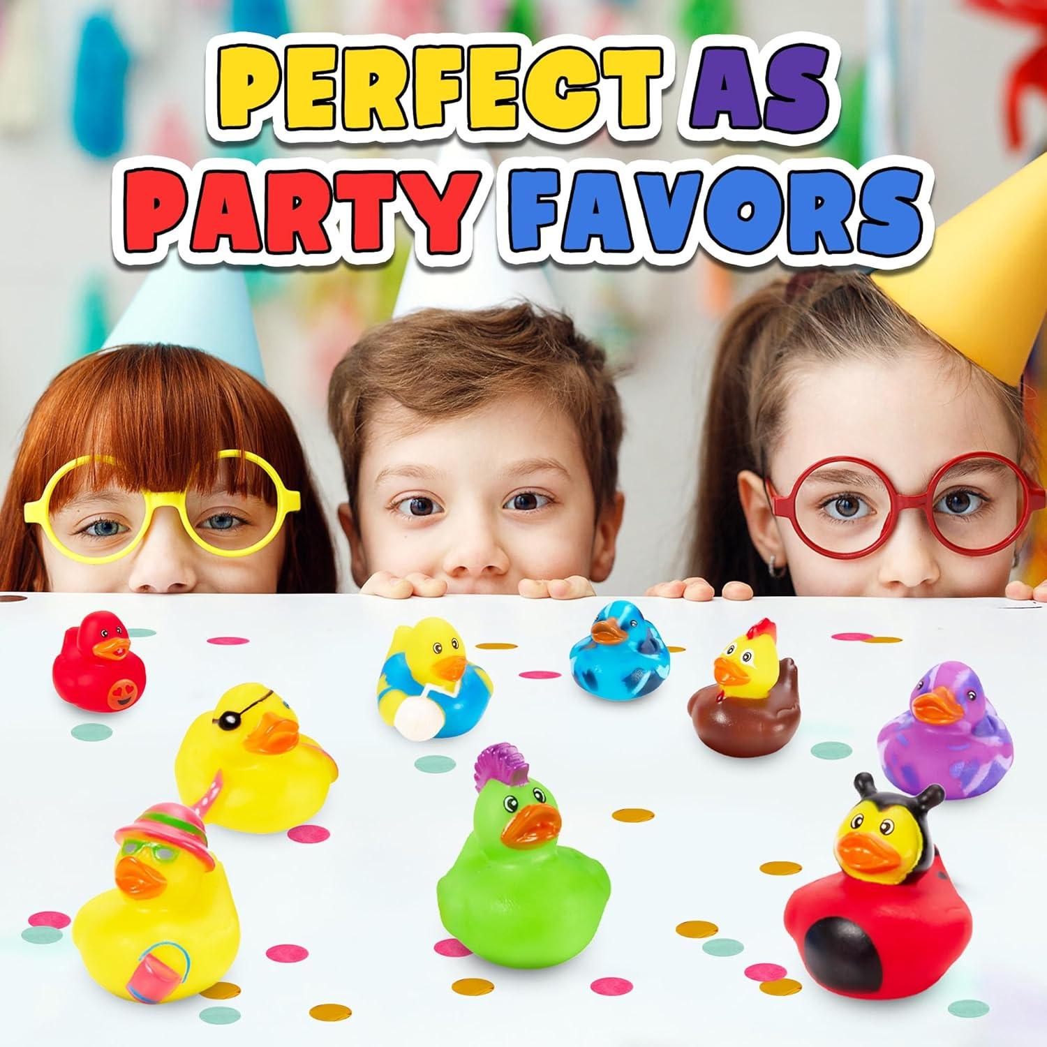 Juego de Patitos de Goma Variados Better Basics - 25 Unidades