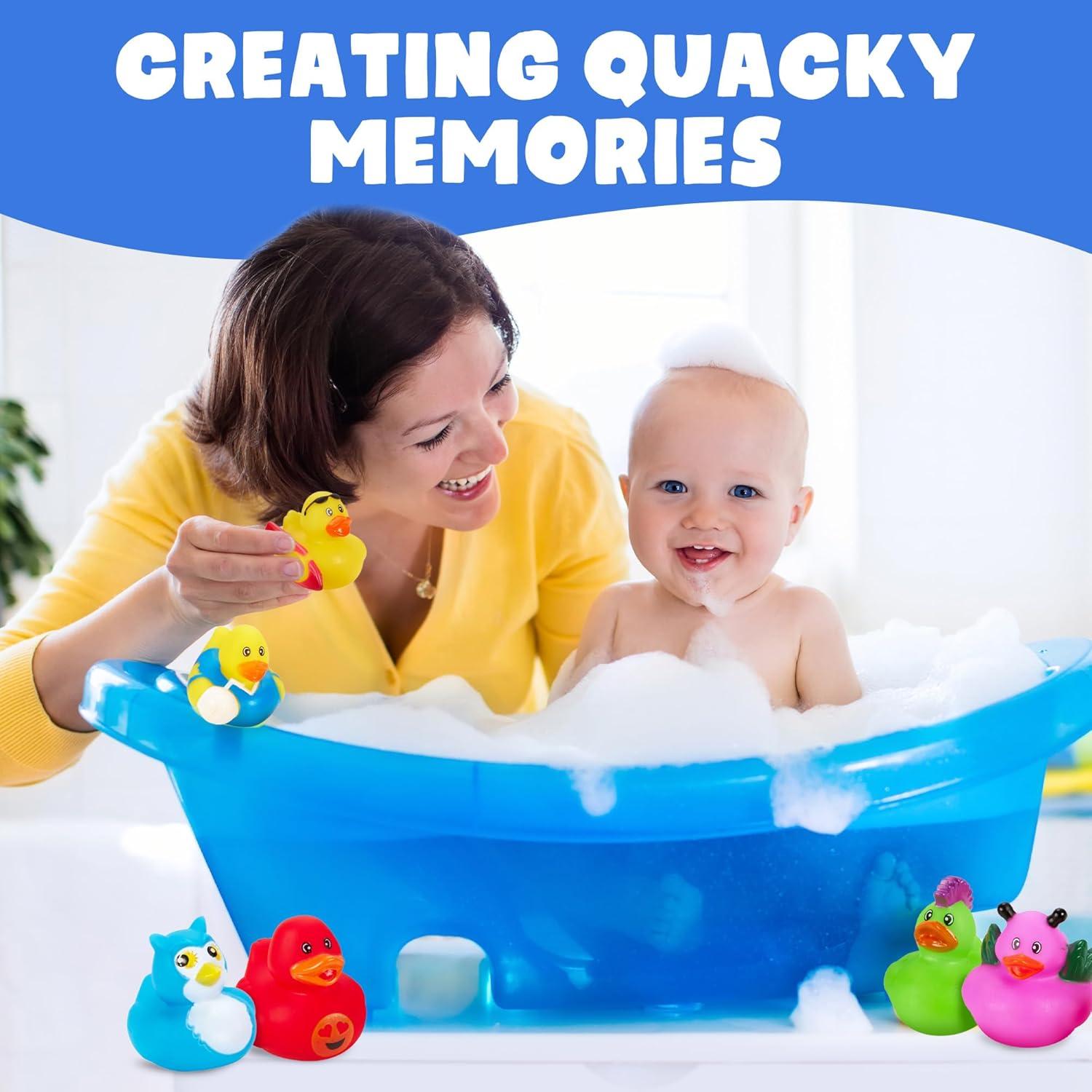 Juego de Patitos de Goma Variados Better Basics - 25 Unidades