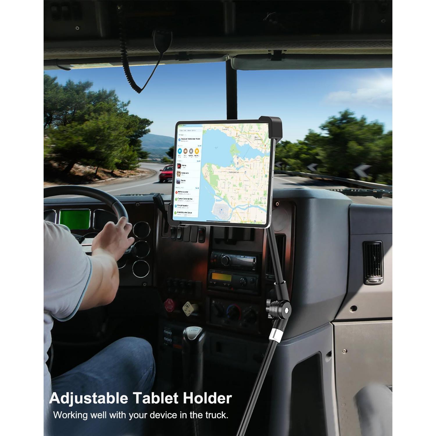Soporte de Tablet Woleyi para Coche 9-14" Antirrobo