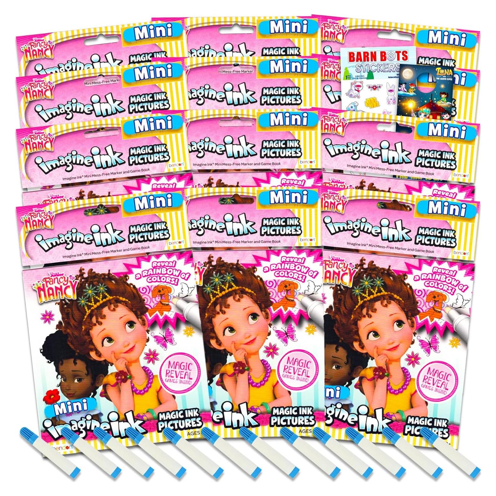 Conjunto de 12 Libros para Colorear Imagine Ink Fancy Nancy