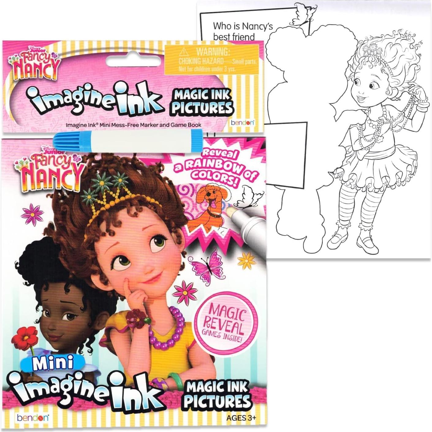 Conjunto de 12 Libros para Colorear Imagine Ink Fancy Nancy