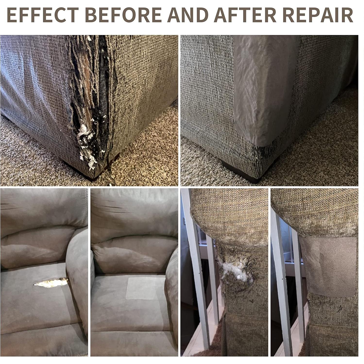 Parche Autoadhesivo de Lino Beige 30.48x101.6 cm KING MOUNTAIN