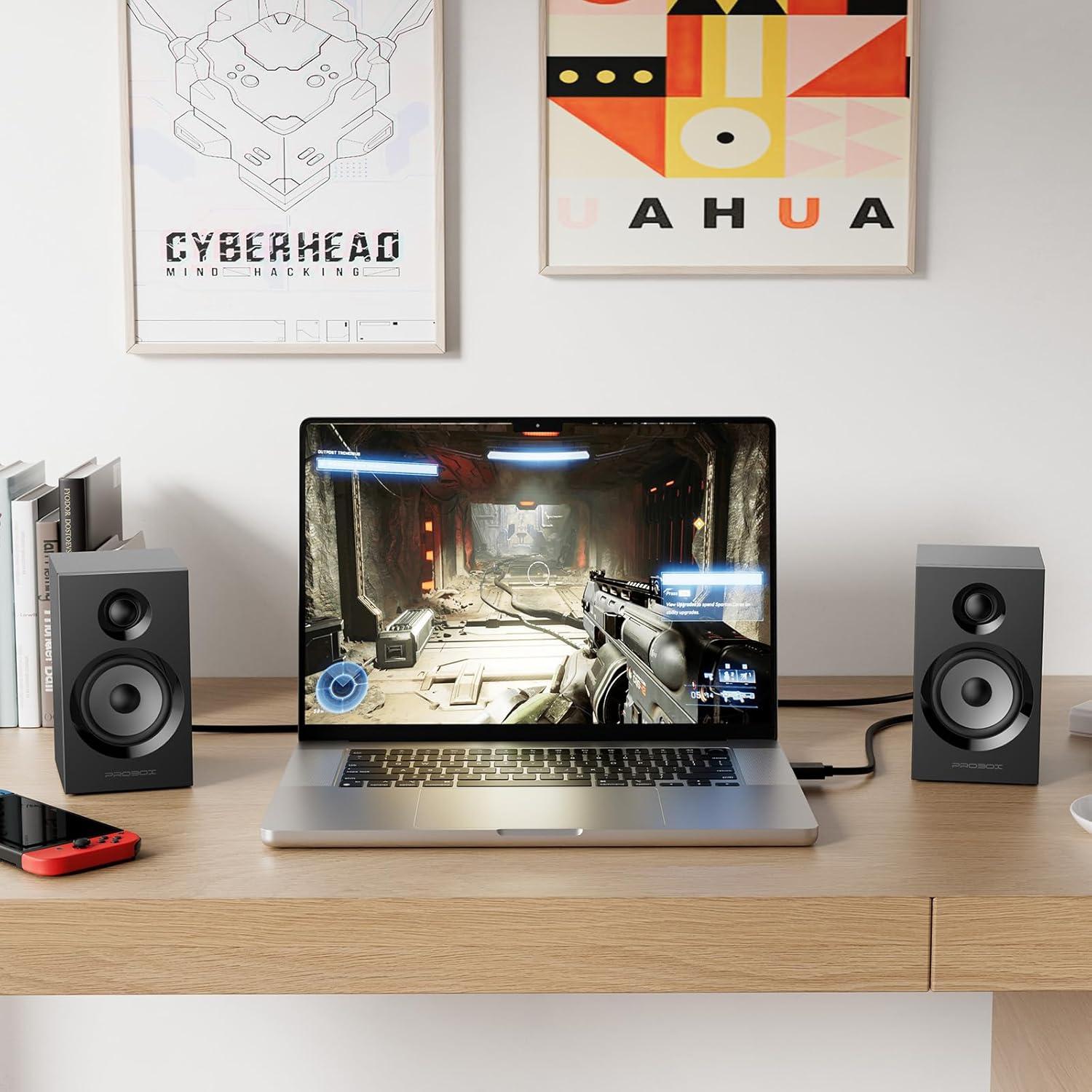 Altavoces de Estantería Probox BT16 60W Bluetooth 5.3 2.0