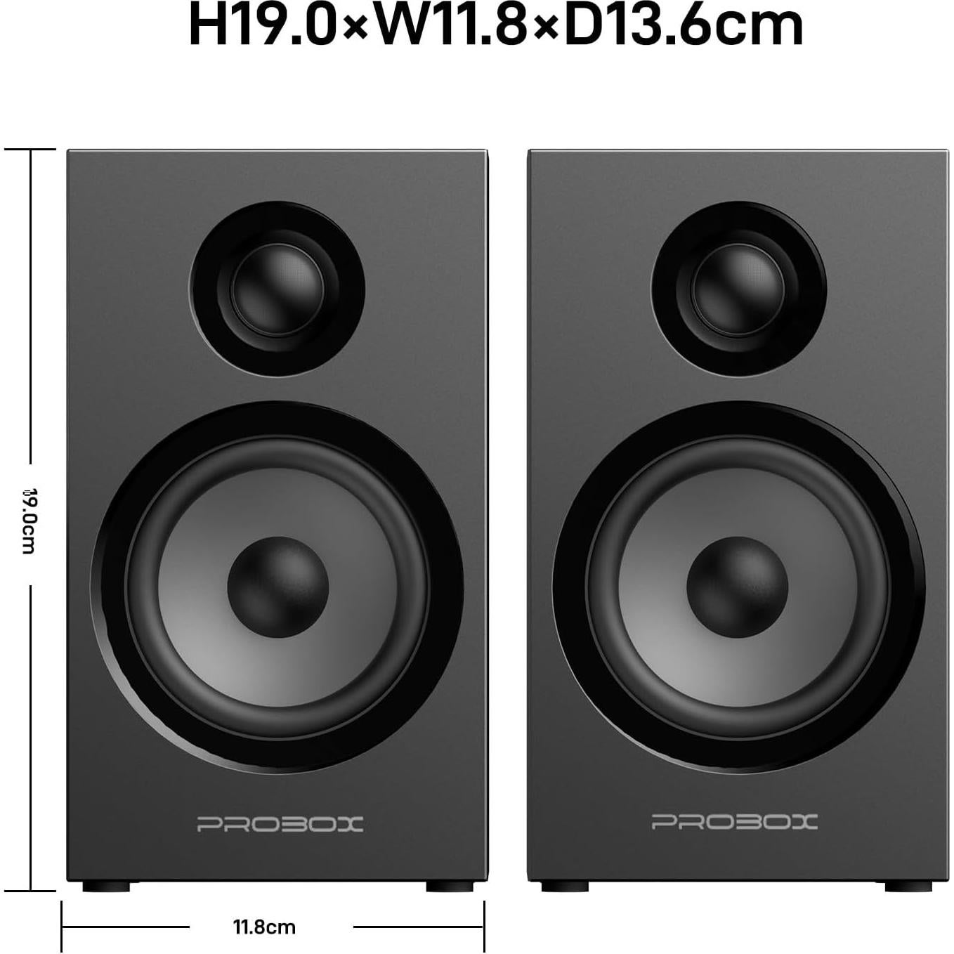 Altavoces de Estantería Probox BT16 60W Bluetooth 5.3 2.0