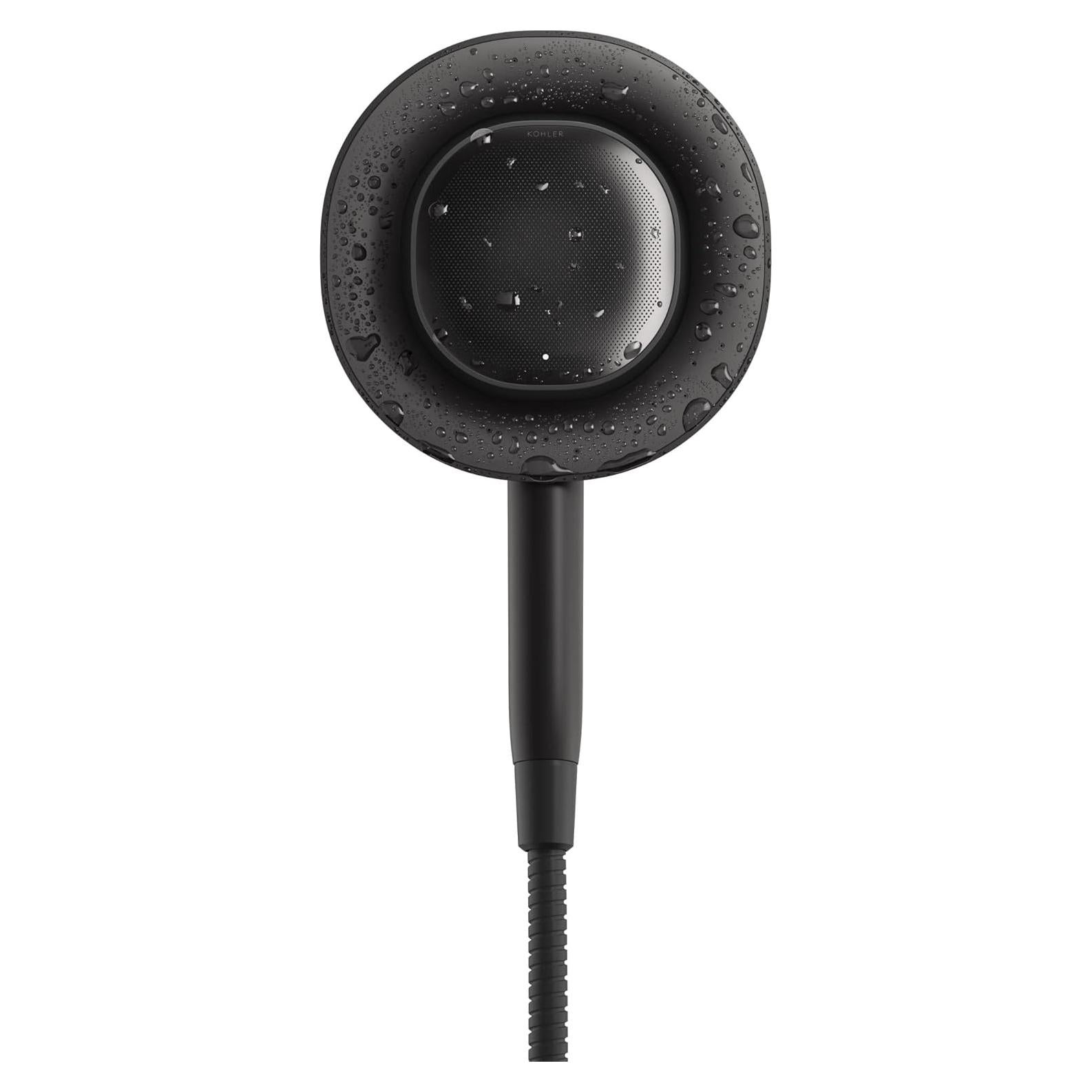 Ducha de Mano KOHLER Moxie 1.75 GPM y Altavoz Inalámbrico Negro Mate