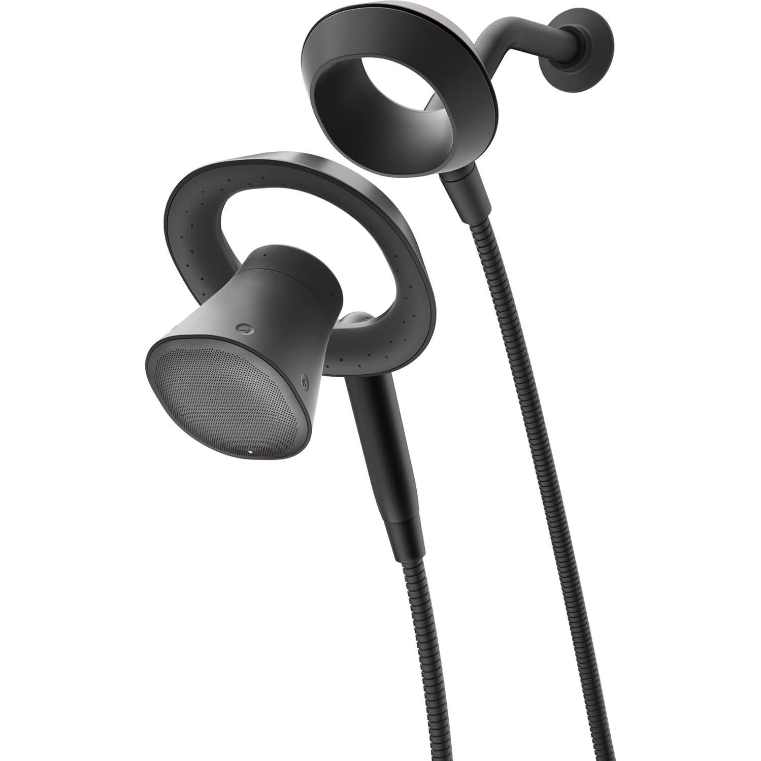 Ducha de Mano KOHLER Moxie 1.75 GPM y Altavoz Inalámbrico Negro Mate