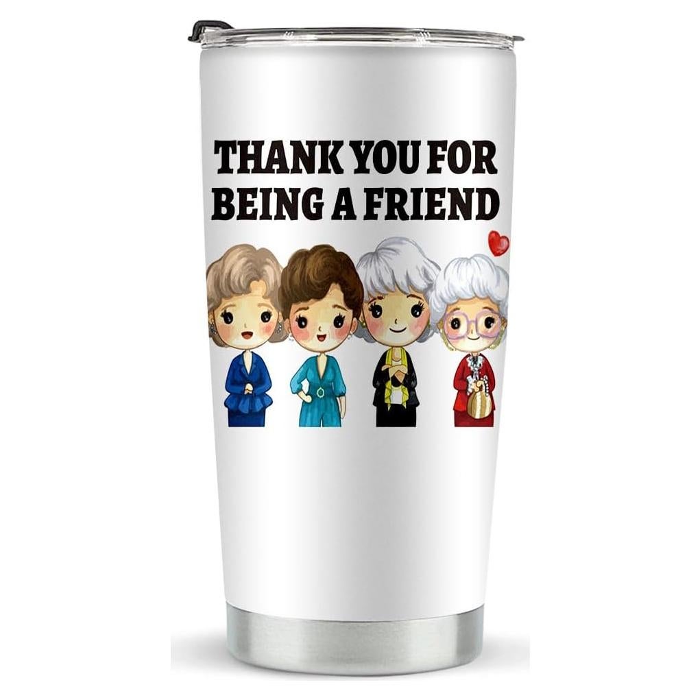 Vaso de Acero Inoxidable 20oz LONGXIN - Regalo Amistad