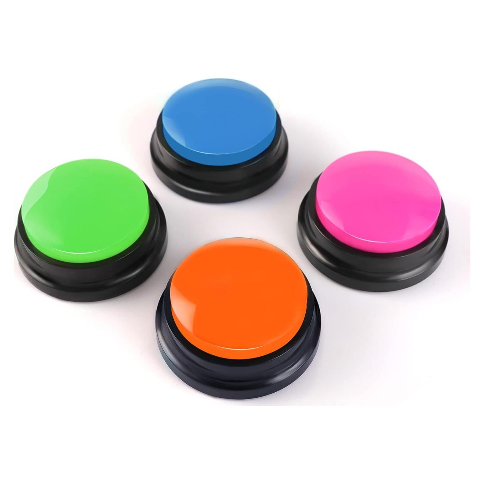 Botón de Grabación de Voz OFVENS 30 Segundos 4 Paquetes