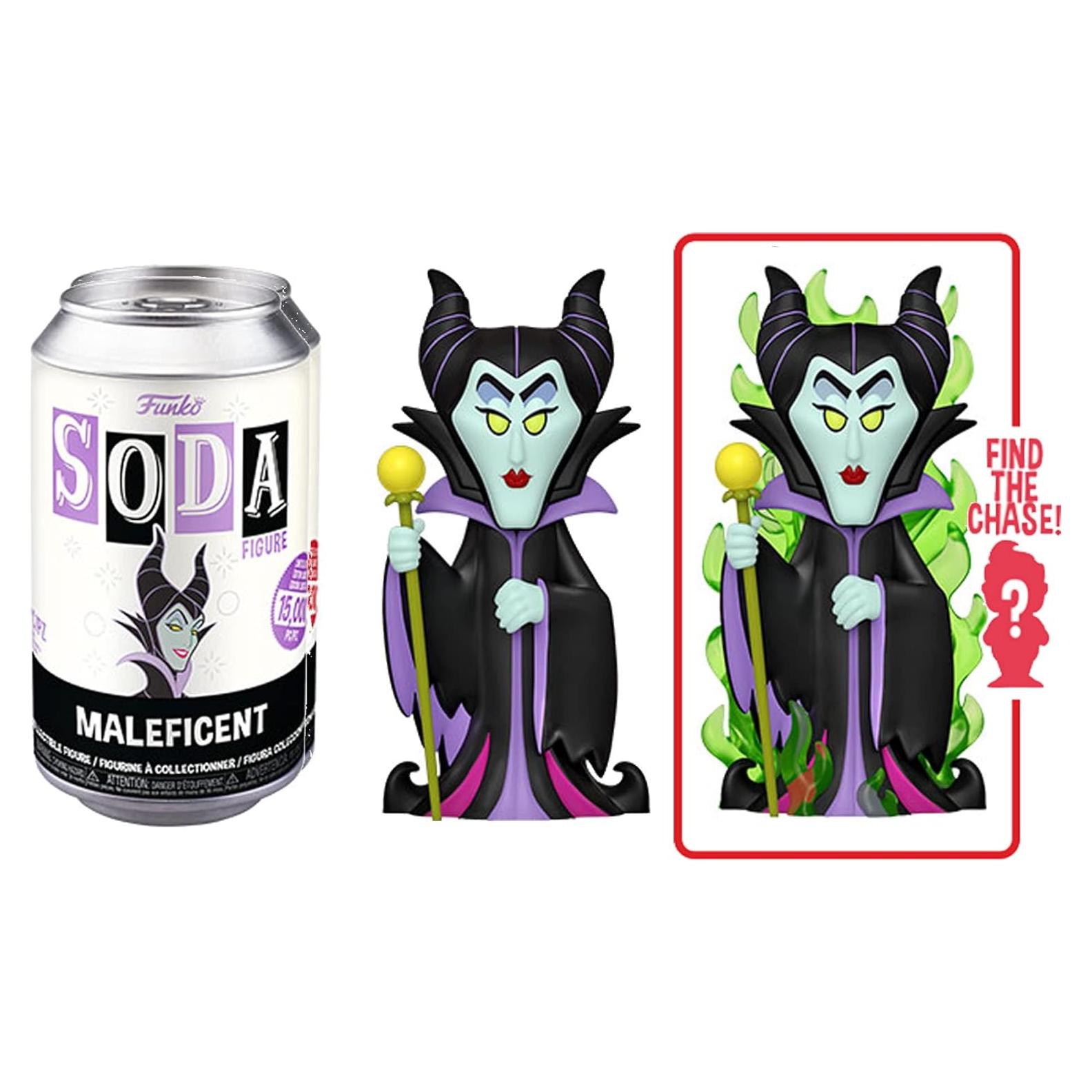 Figura de Vinilo Malefica Funko Soda Edición Limitada 10cm