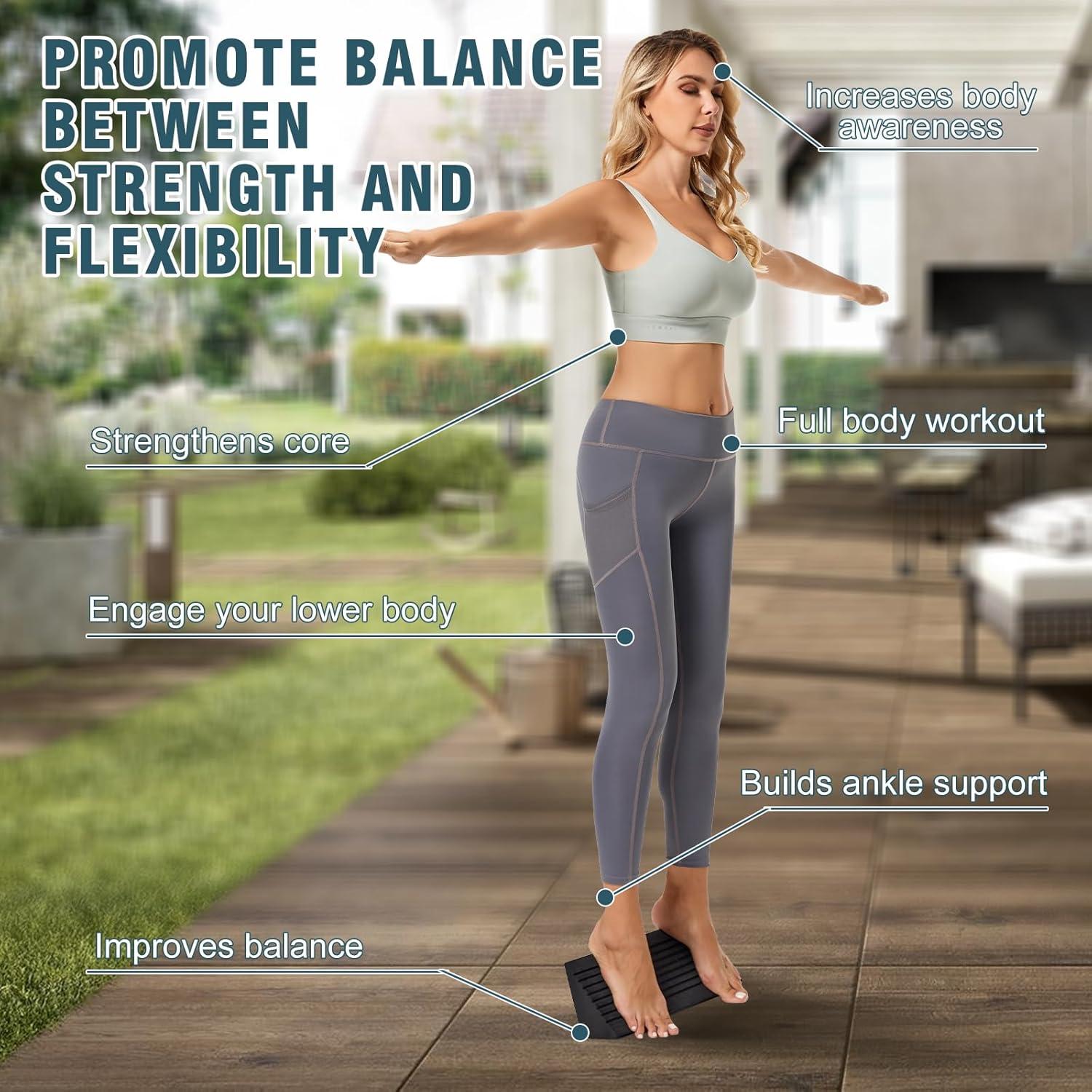 Tablero de Equilibrio ARCHAEUS para Estiramiento de Tobillos