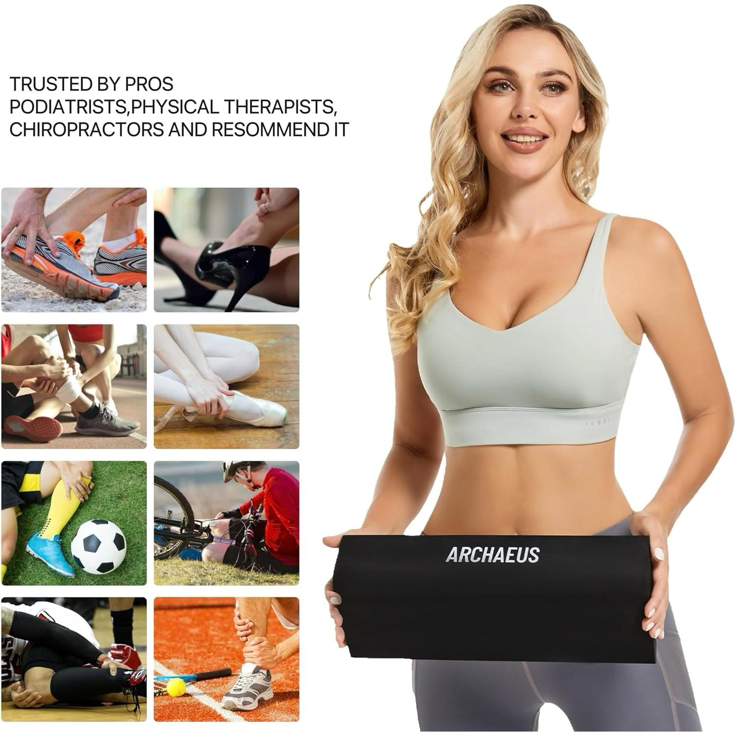 Tablero de Equilibrio ARCHAEUS para Estiramiento de Tobillos