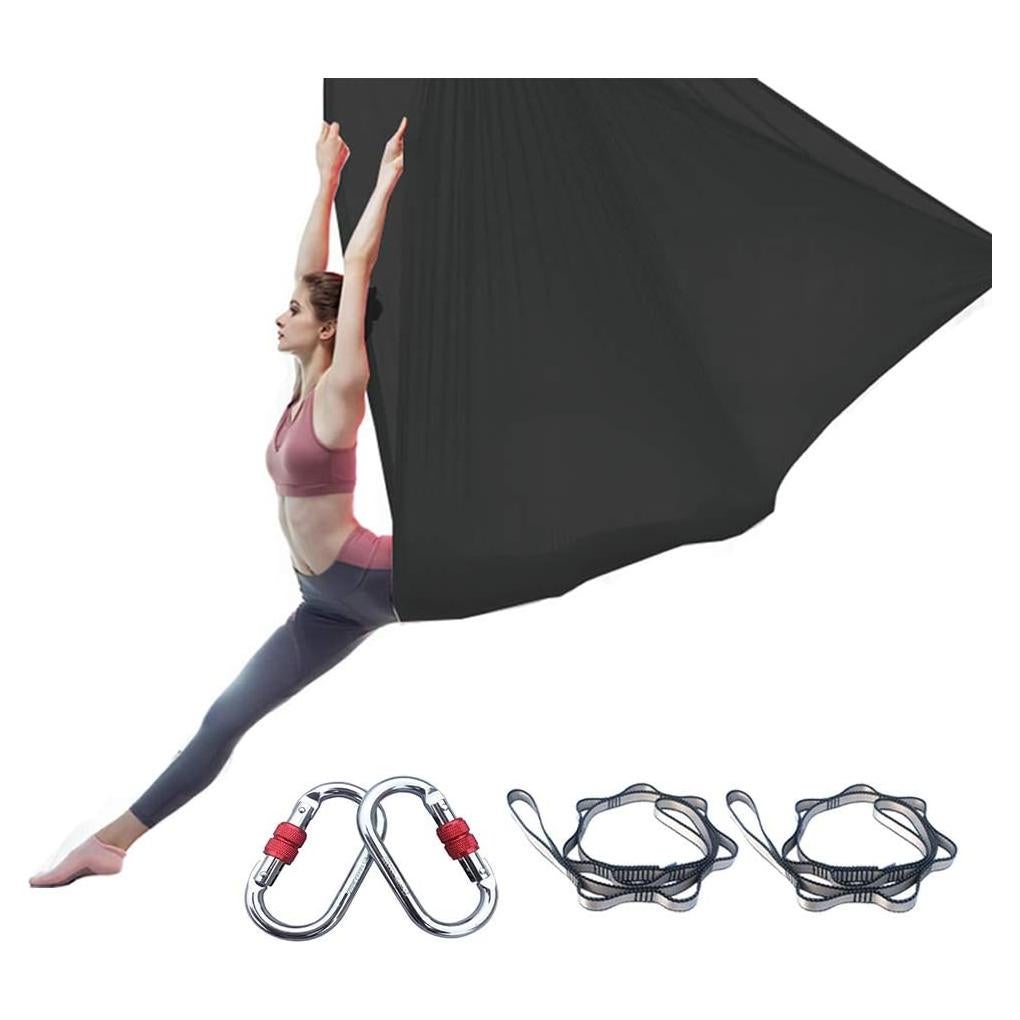 Hamaca Aérea Foser 5m x 2.8m para Yoga Antigravedad 300KG