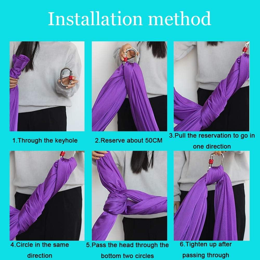 Hamaca Aérea Foser 5m x 2.8m para Yoga Antigravedad 300KG