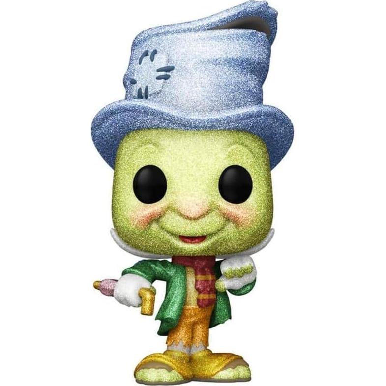 Funko Pop! Disney Pinocho Jiminy Cricket Brillo Diamante